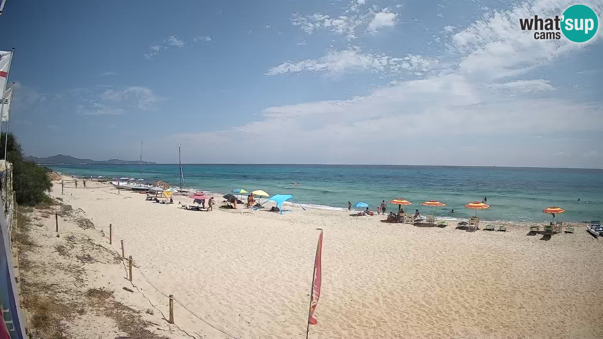 Webcam Piscina Rei – Vue en direct depuis Costa Rei, Muravera