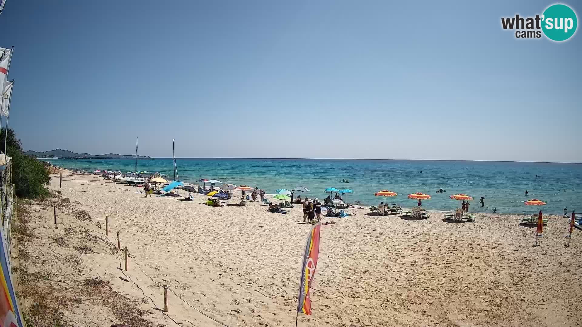 Webcam Piscina Rei – Liveblick auf Costa Rei in Muravera