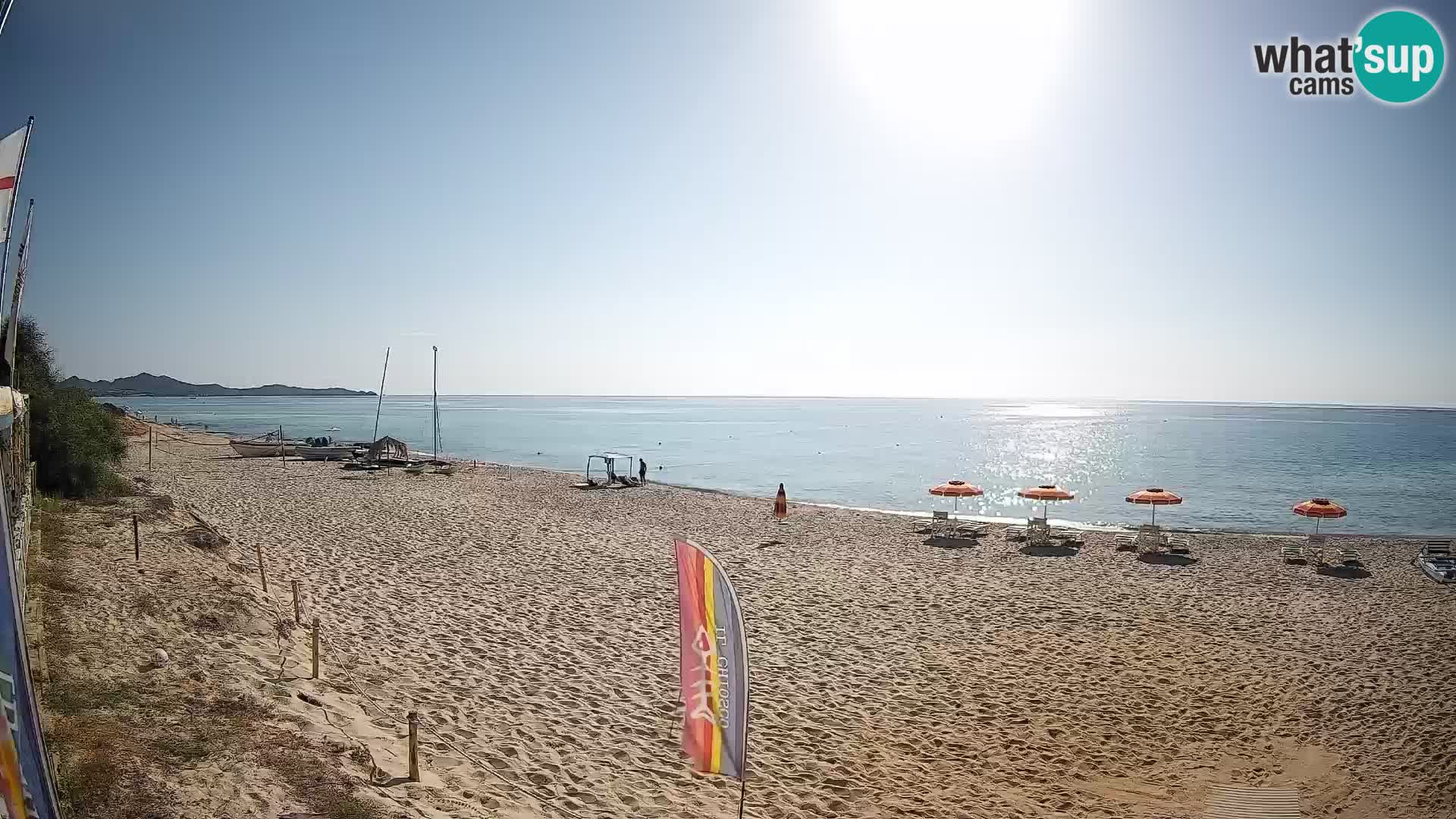 Webcam Piscina Rei – Vue en direct depuis Costa Rei, Muravera