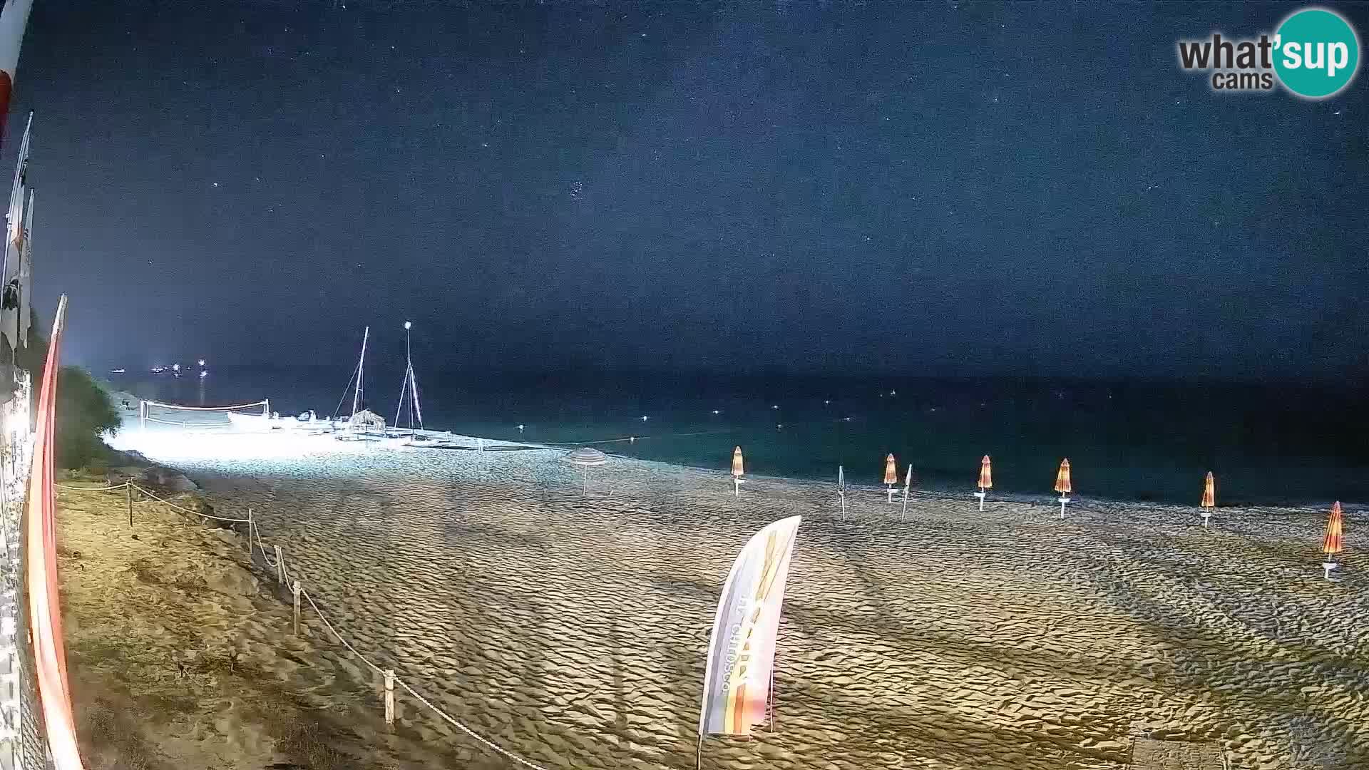 Webcam Piscina Rei – Vue en direct depuis Costa Rei, Muravera