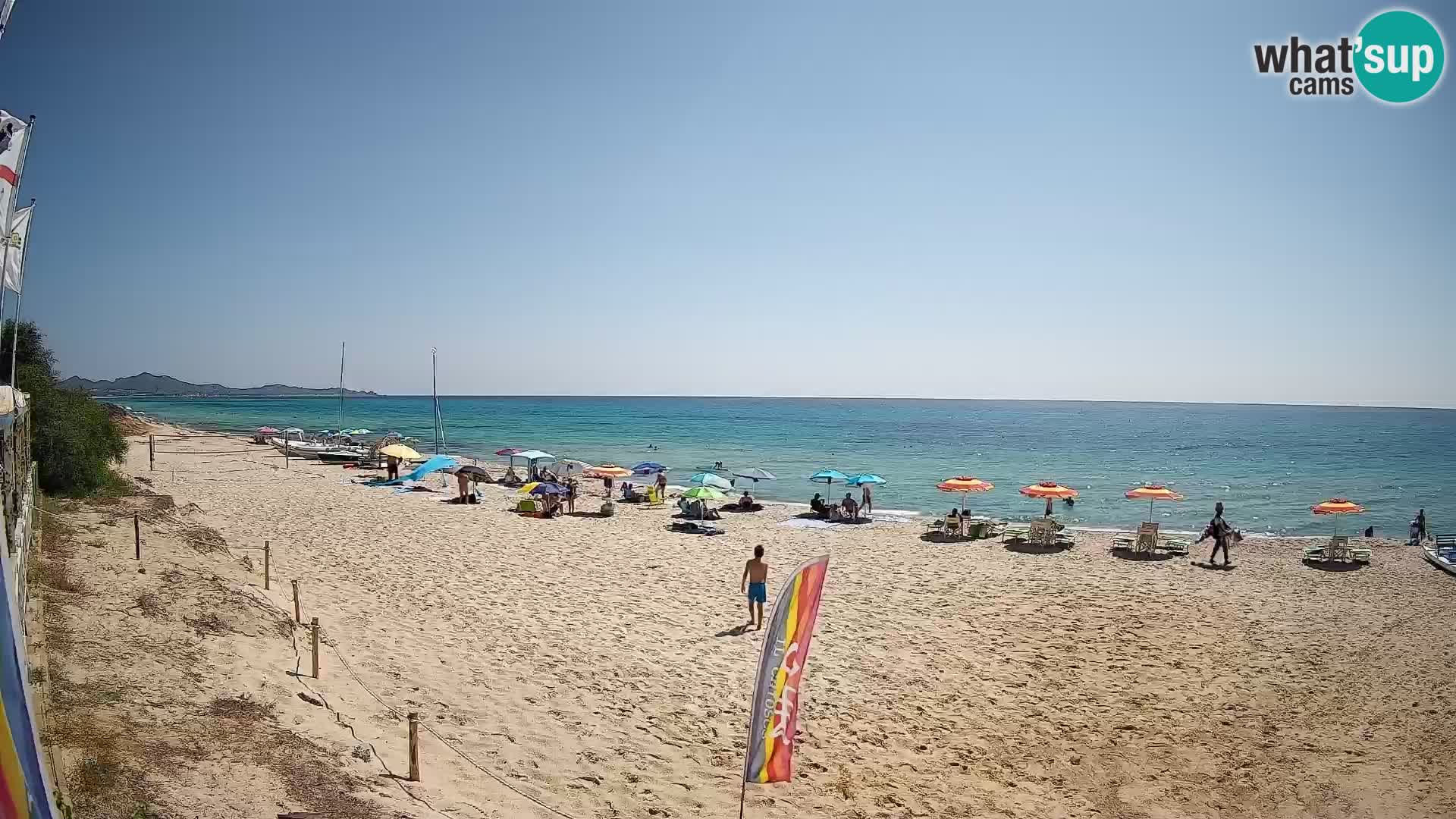 Webcam Piscina Rei – Vista en directo desde Costa Rei, Muravera