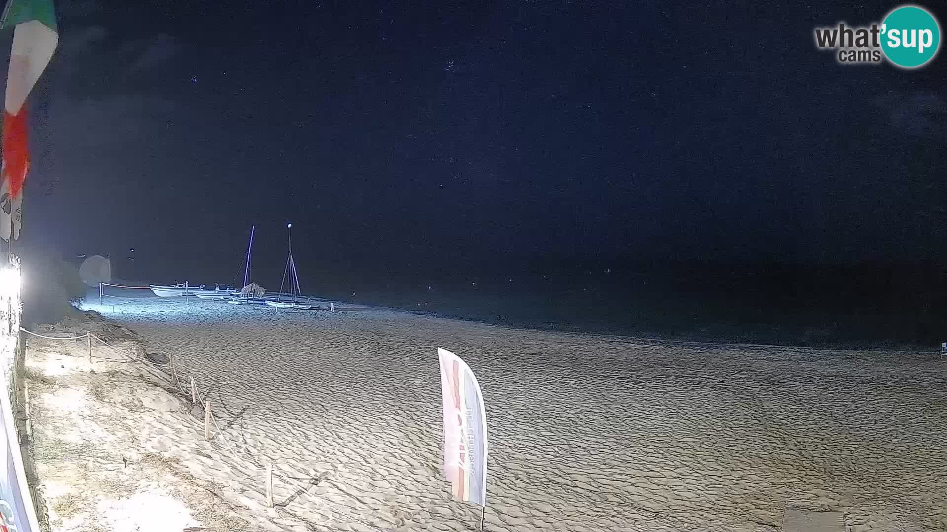 Webcam Piscina Rei – Vista live da Costa Rei, Muravera