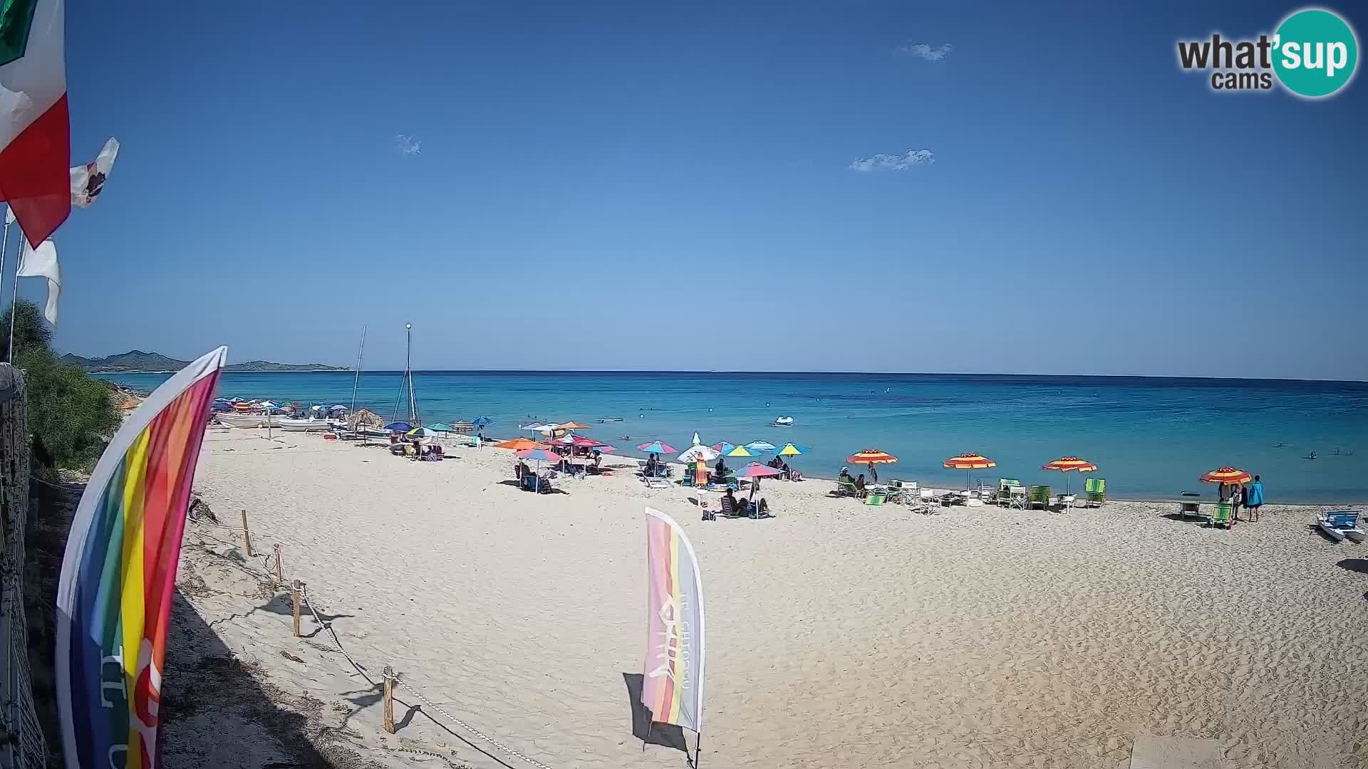 Webcam Piscina Rei – Vue en direct depuis Costa Rei, Muravera