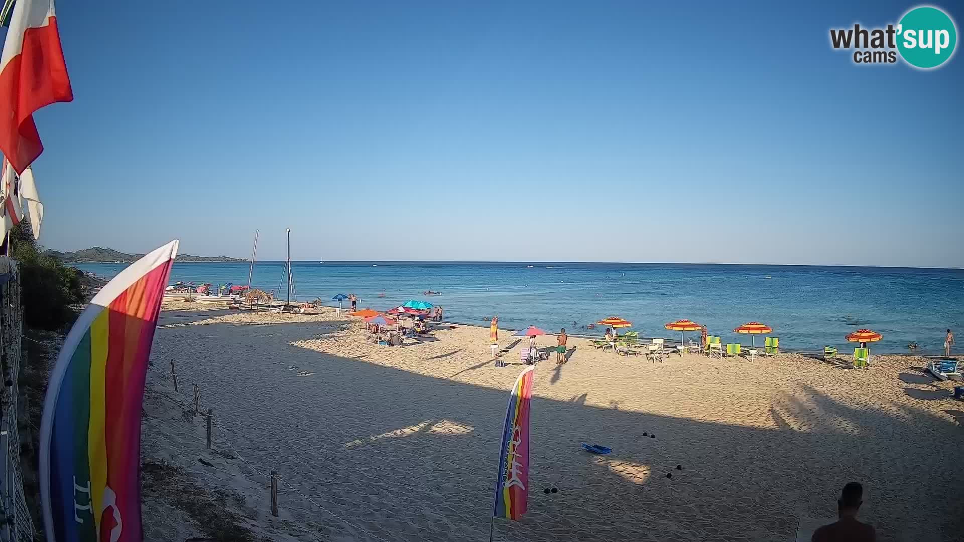 Webcam Piscina Rei – Liveblick auf Costa Rei in Muravera