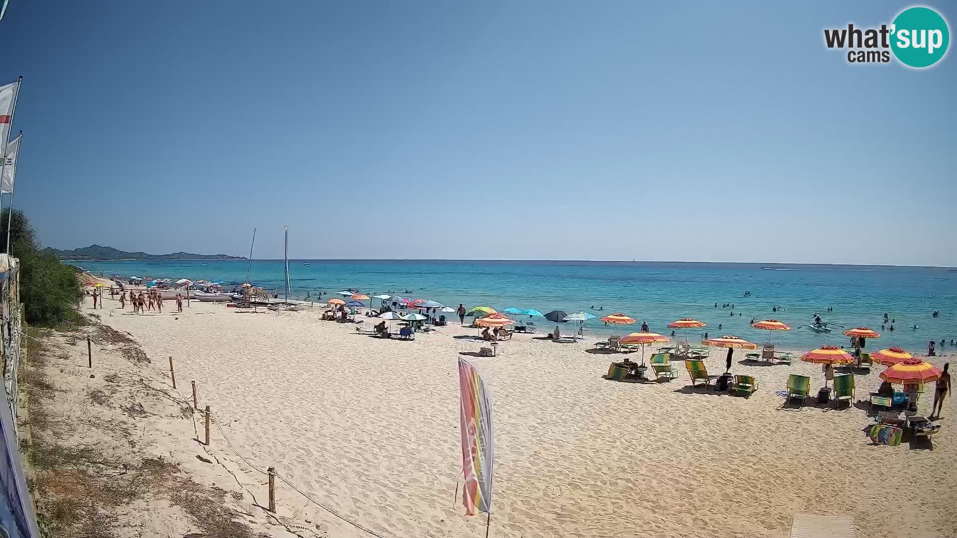 Webcam Piscina Rei – Liveblick auf Costa Rei in Muravera