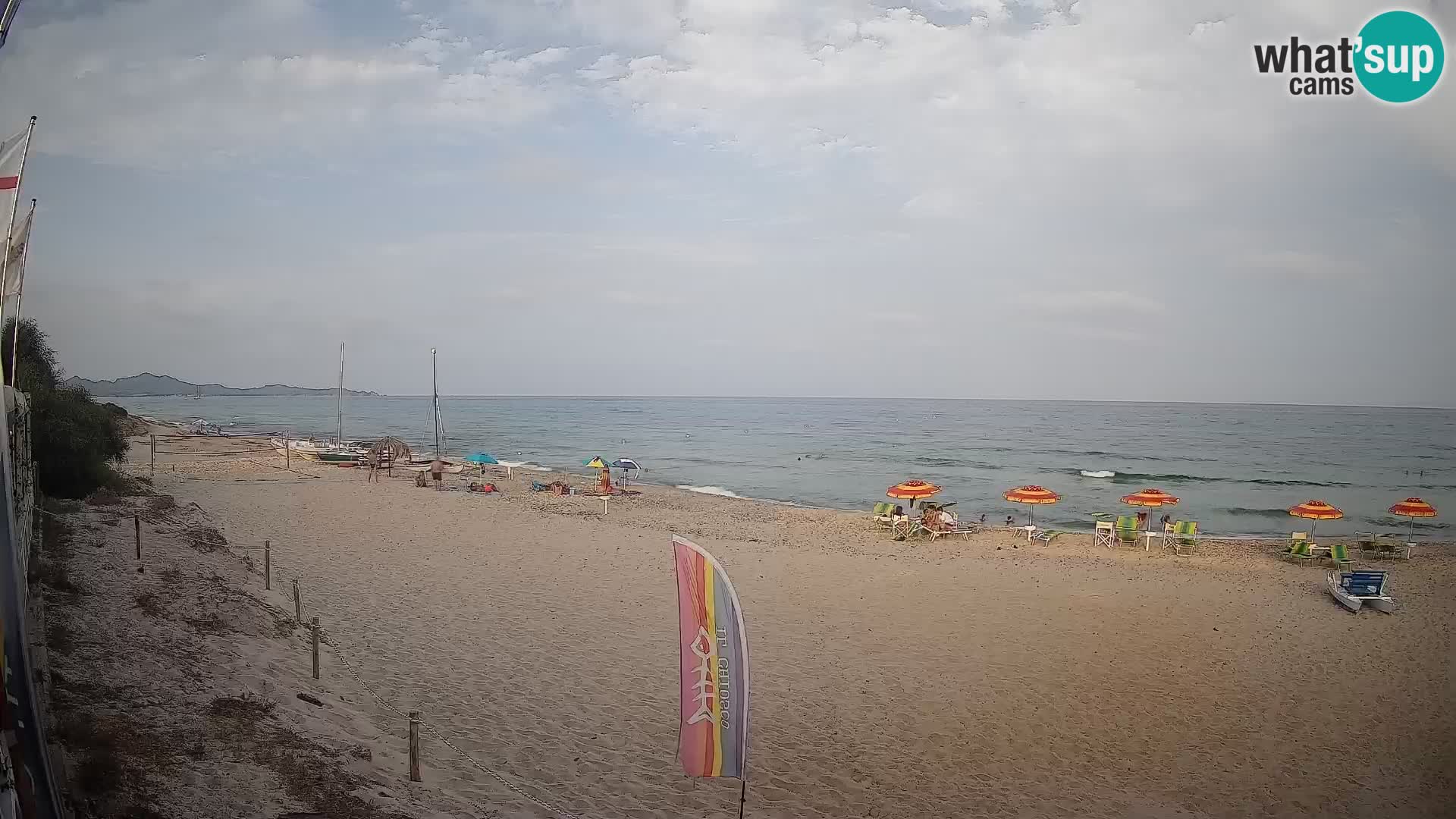 Webcam Piscina Rei – Vue en direct depuis Costa Rei, Muravera