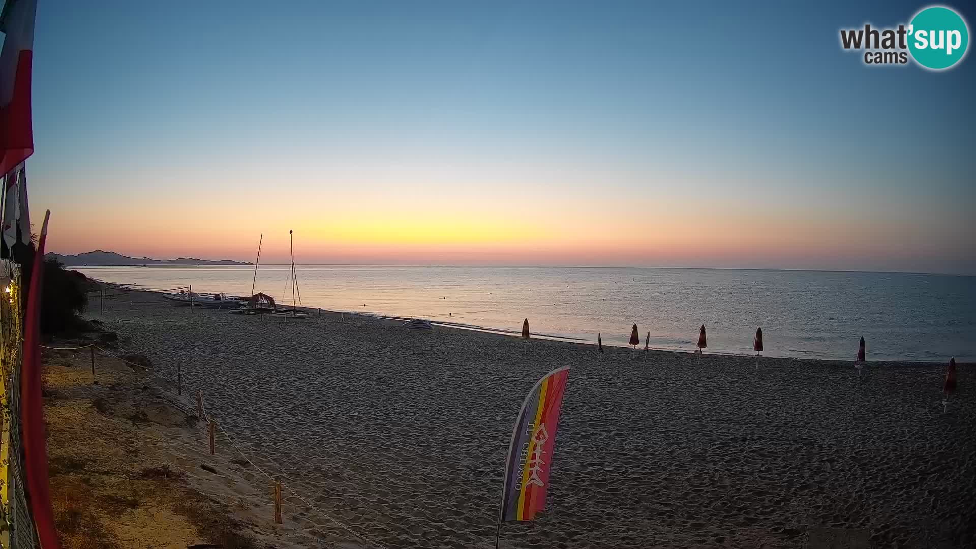 Webcam Piscina Rei – Vista en directo desde Costa Rei, Muravera