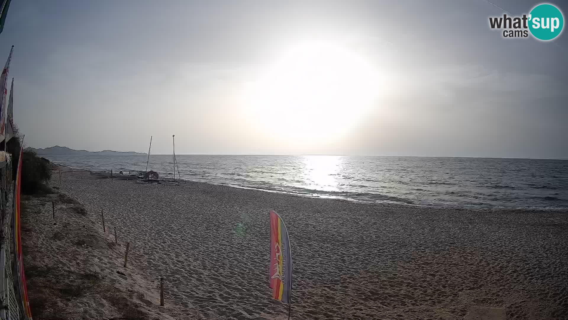 Webcam Piscina Rei – Vista live da Costa Rei, Muravera