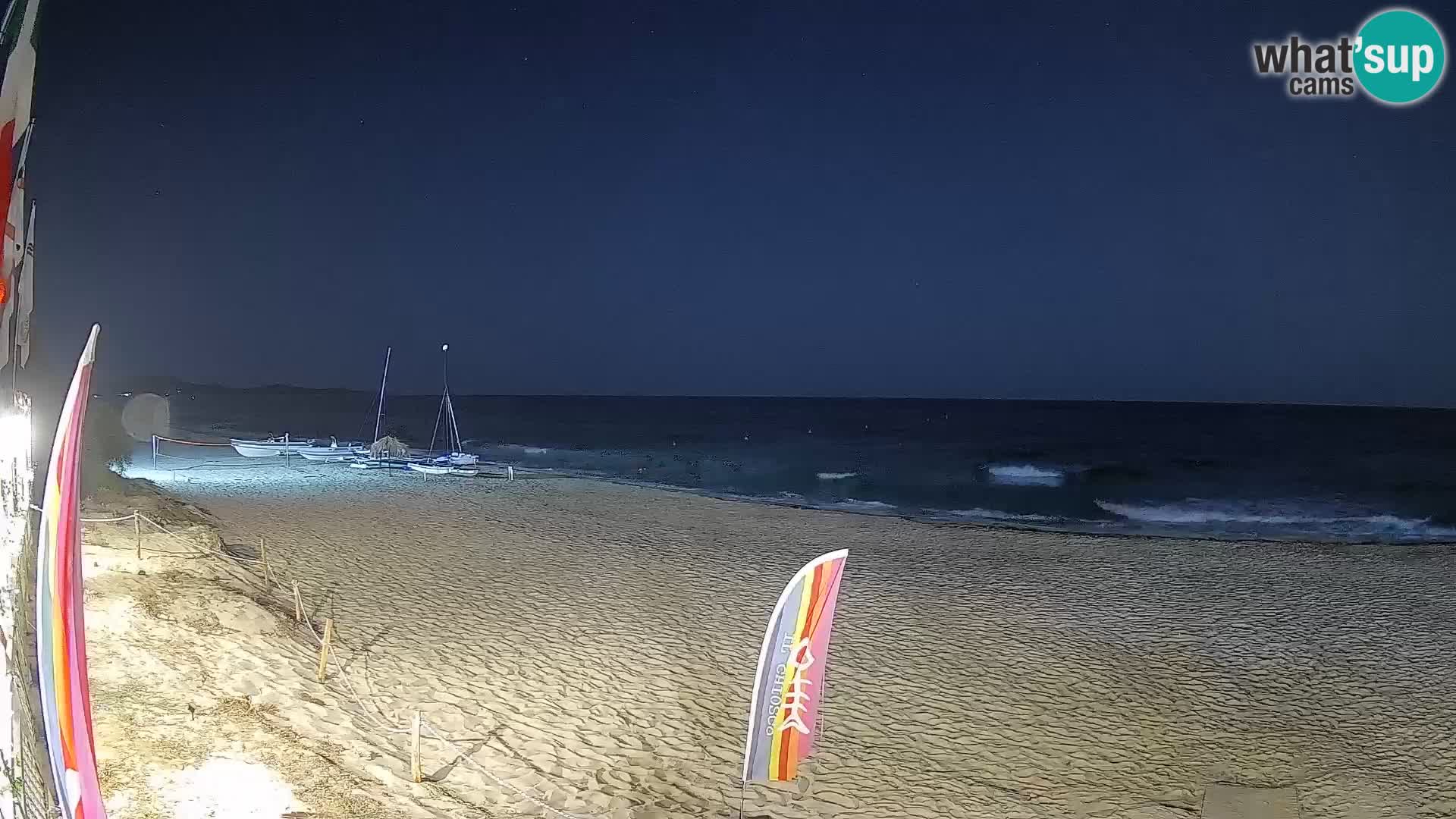Webcam Piscina Rei – Vista live da Costa Rei, Muravera