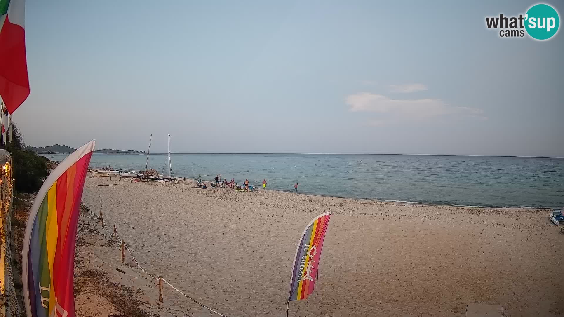 Webcam Piscina Rei – Vista live da Costa Rei, Muravera