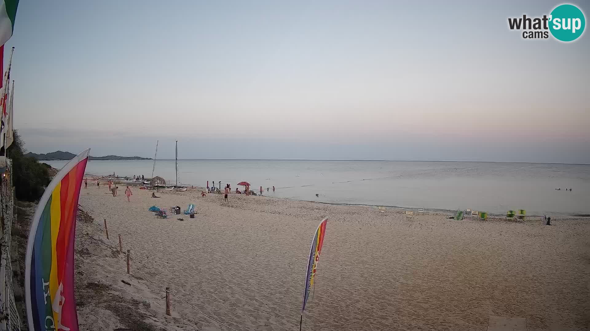Webcam Piscina Rei – Vista live da Costa Rei, Muravera