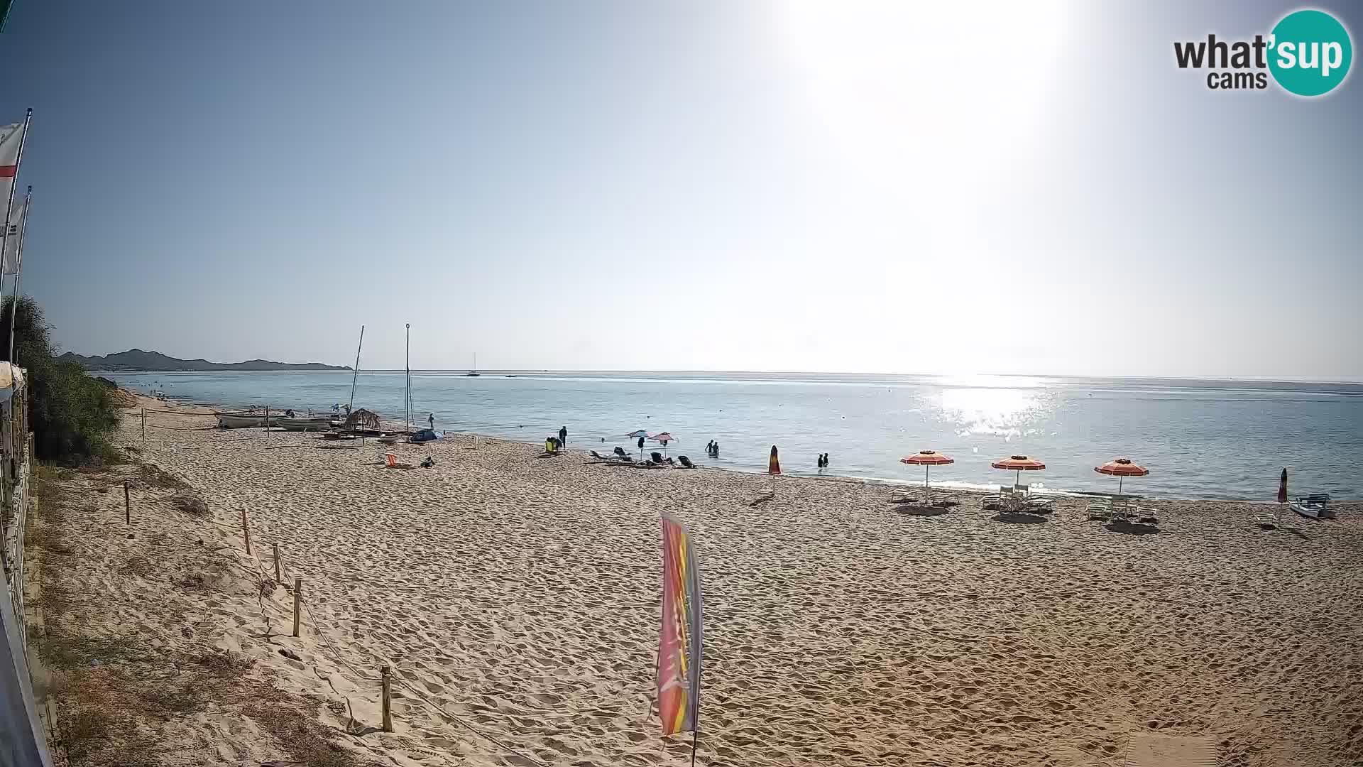 Webcam Piscina Rei – Vista en directo desde Costa Rei, Muravera