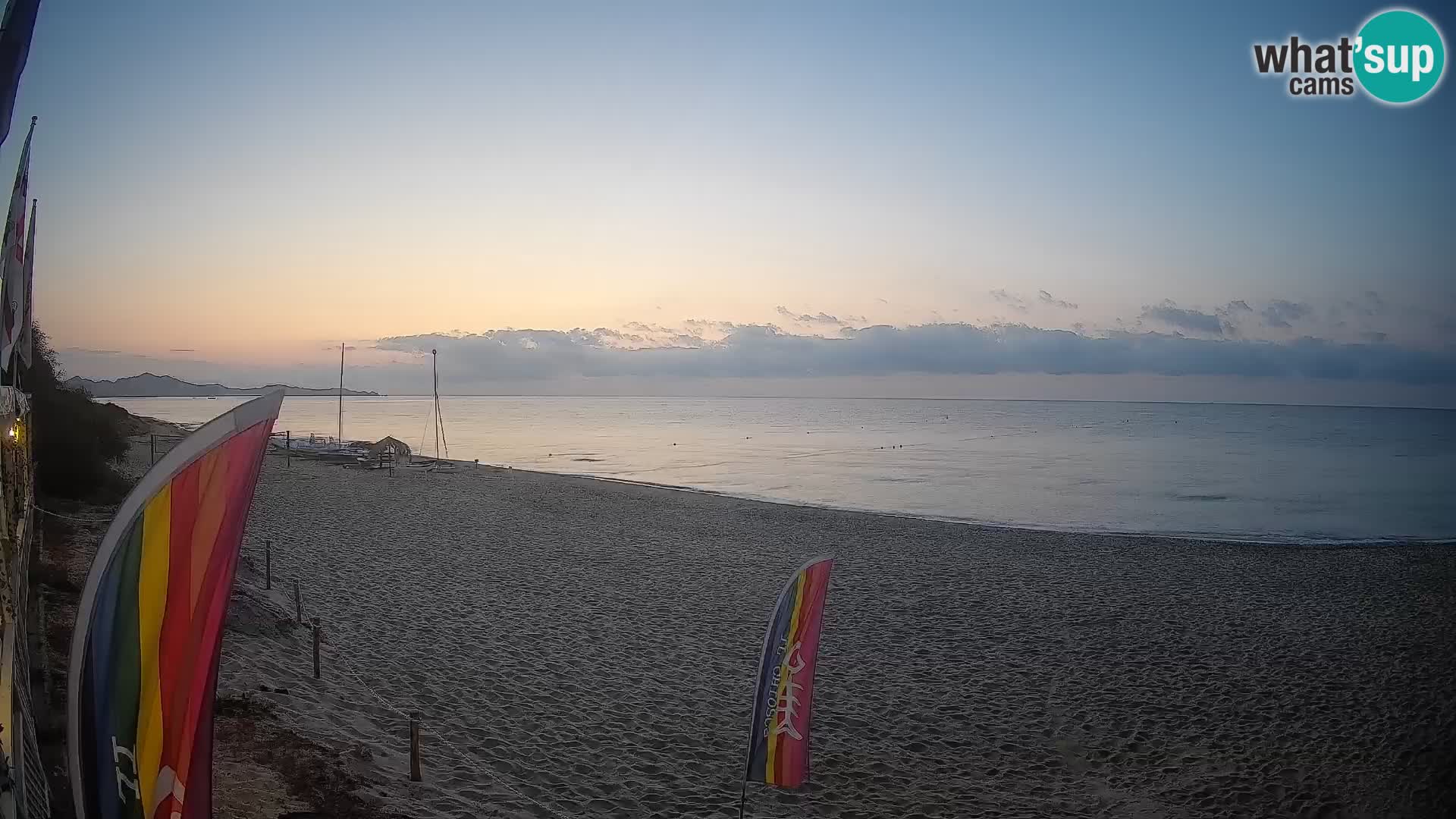 Webcam Piscina Rei – Vista live da Costa Rei, Muravera