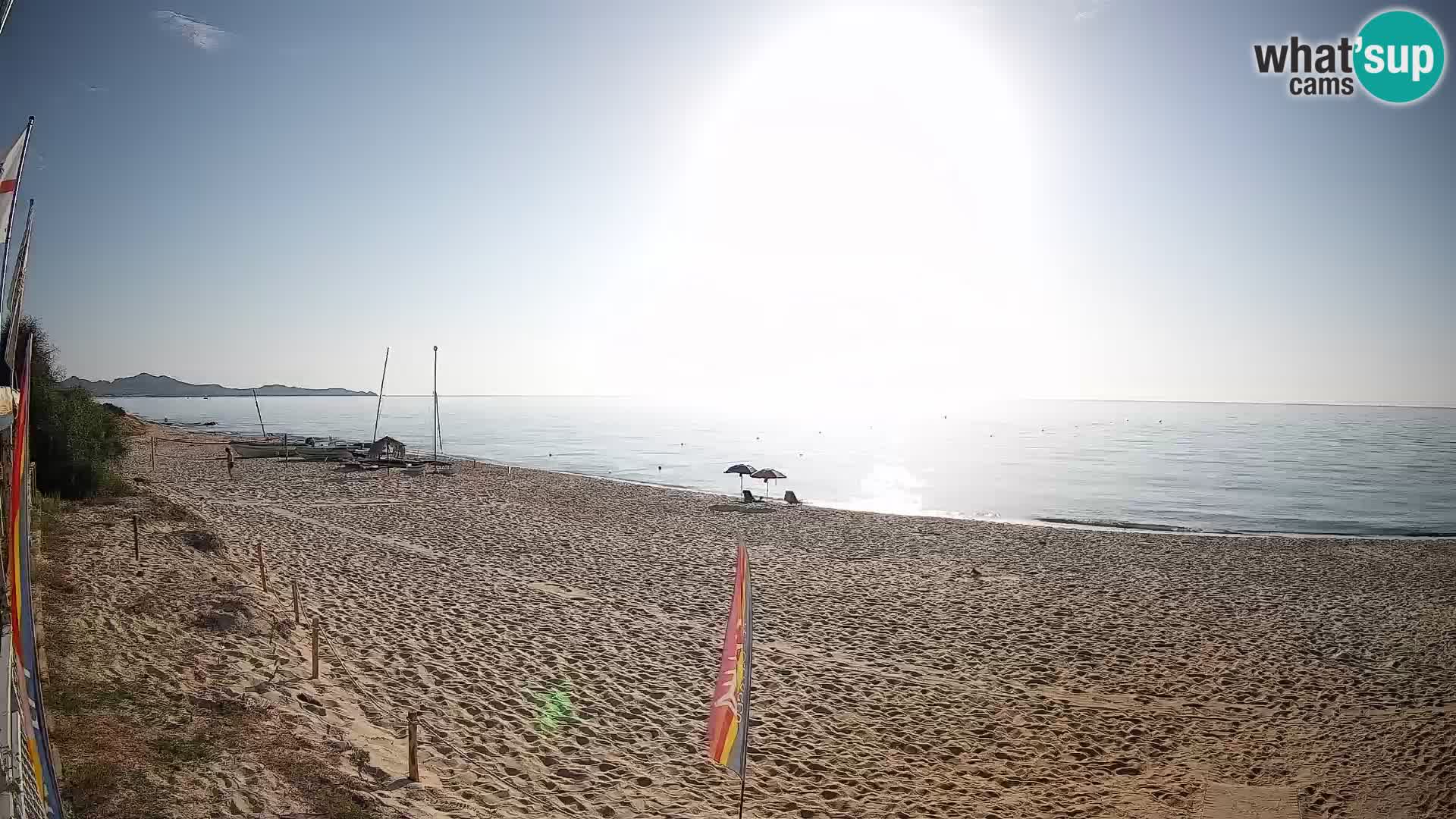 Webcam Piscina Rei – Vista en directo desde Costa Rei, Muravera