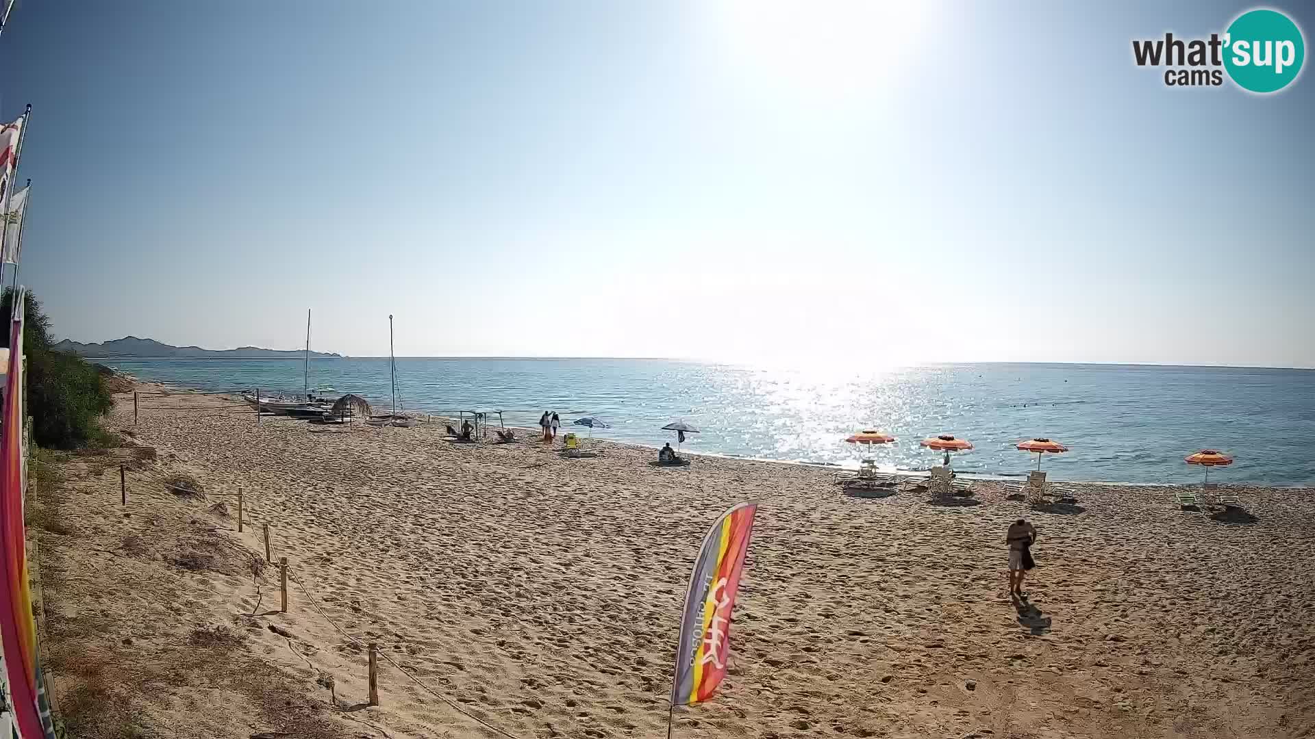 Spletna kamera Piscina Rei – Pogled v živo iz Costa Rei, Muravera