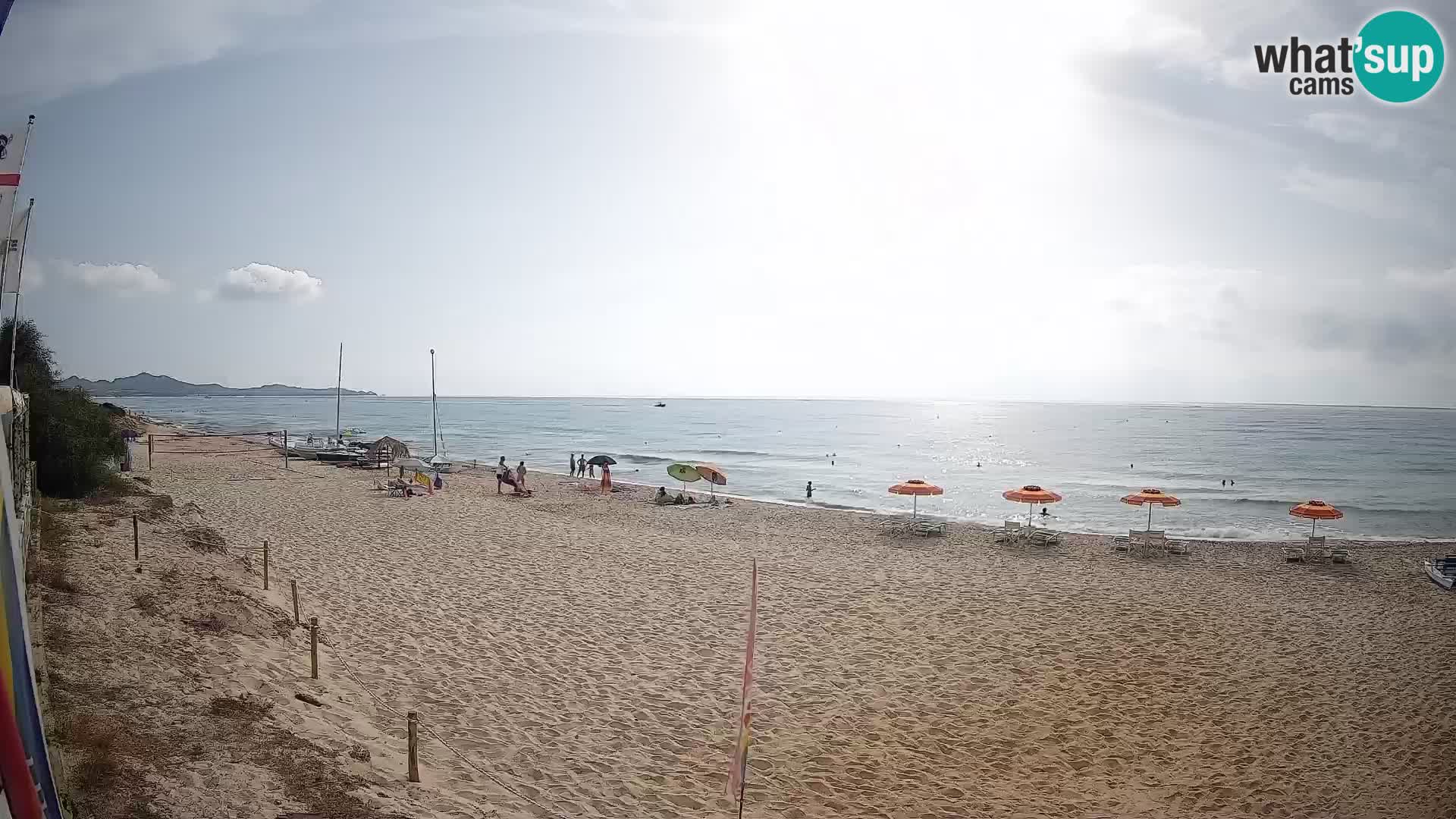 Webcam Piscina Rei – Vista live da Costa Rei, Muravera