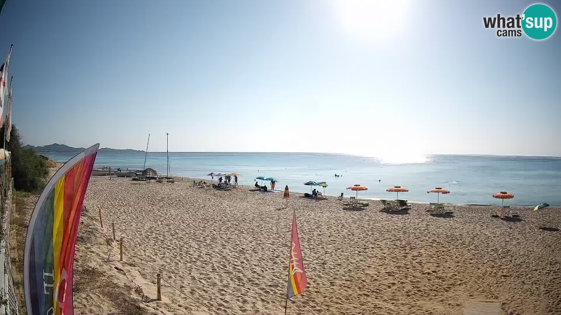 Web kamera Piscina Rei – Pogled uživo iz Costa Rei, Muravera