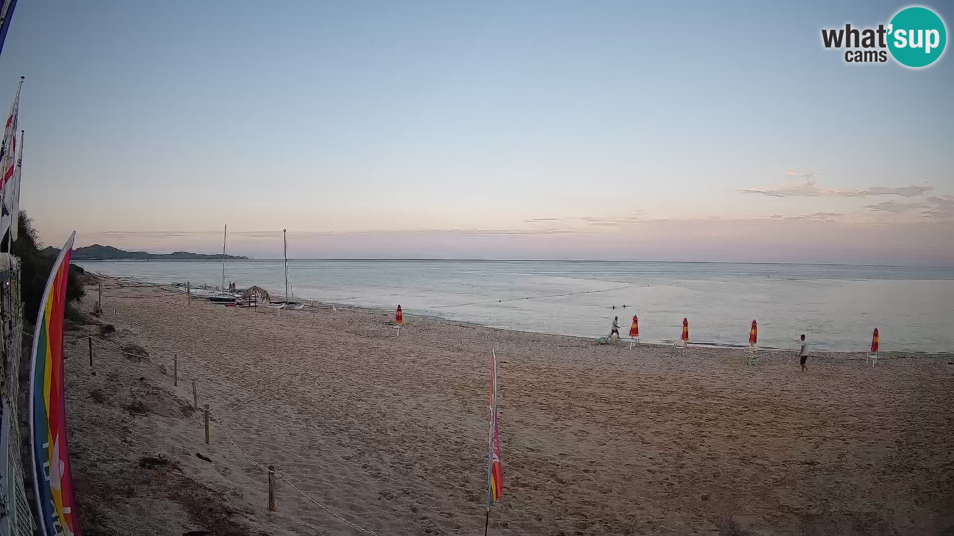 Webcam Piscina Rei – Vista live da Costa Rei, Muravera