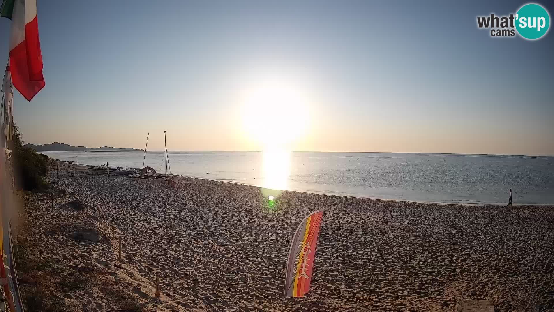 Webcam Piscina Rei – Vista live da Costa Rei, Muravera