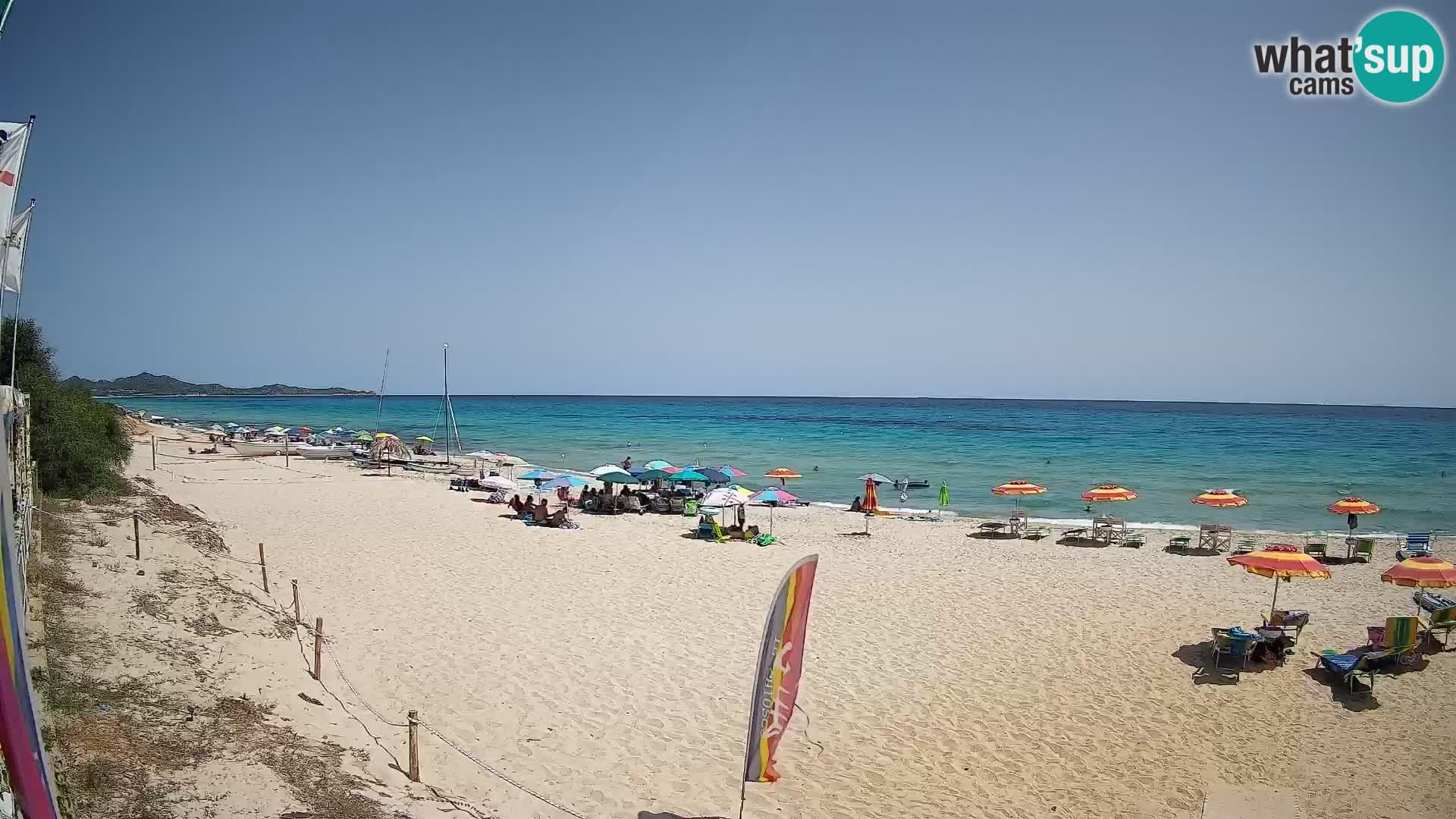 Webcam Piscina Rei – Vue en direct depuis Costa Rei, Muravera