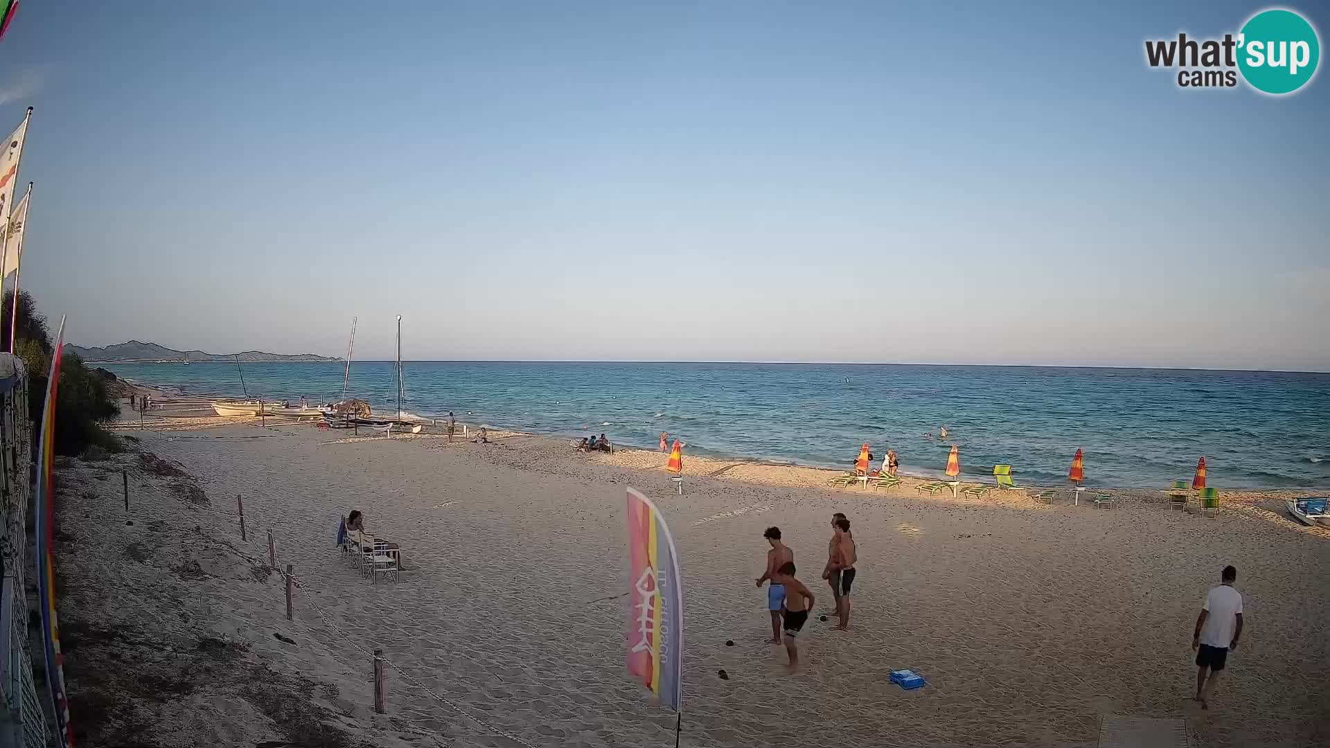 Spletna kamera Piscina Rei – Pogled v živo iz Costa Rei, Muravera
