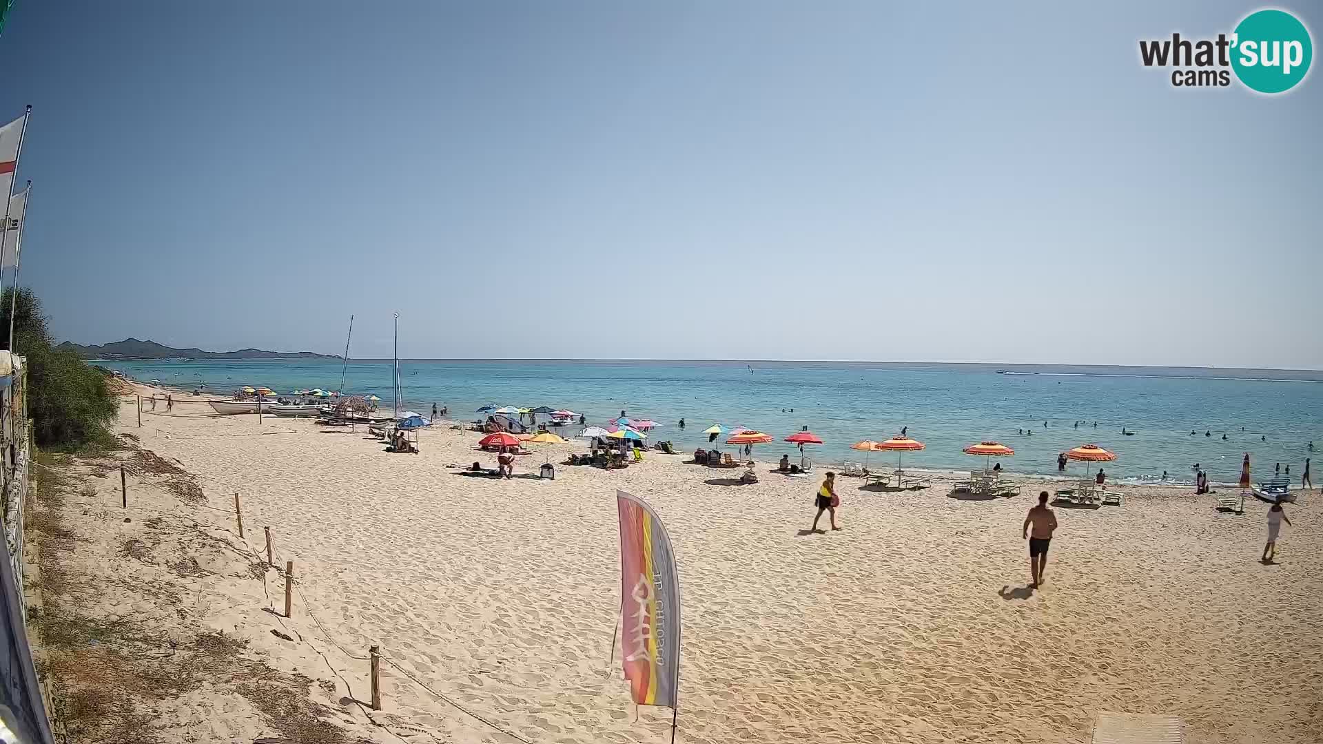Webcam Piscina Rei – Vista en directo desde Costa Rei, Muravera