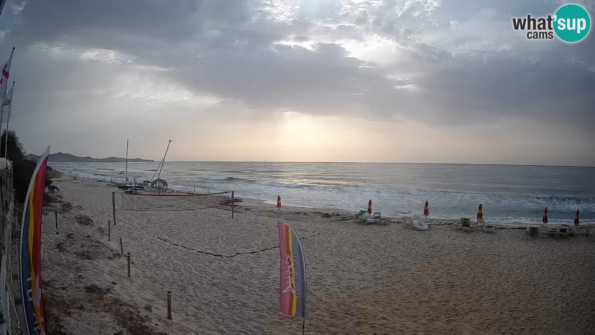 Webcam Piscina Rei – Vista en directo desde Costa Rei, Muravera