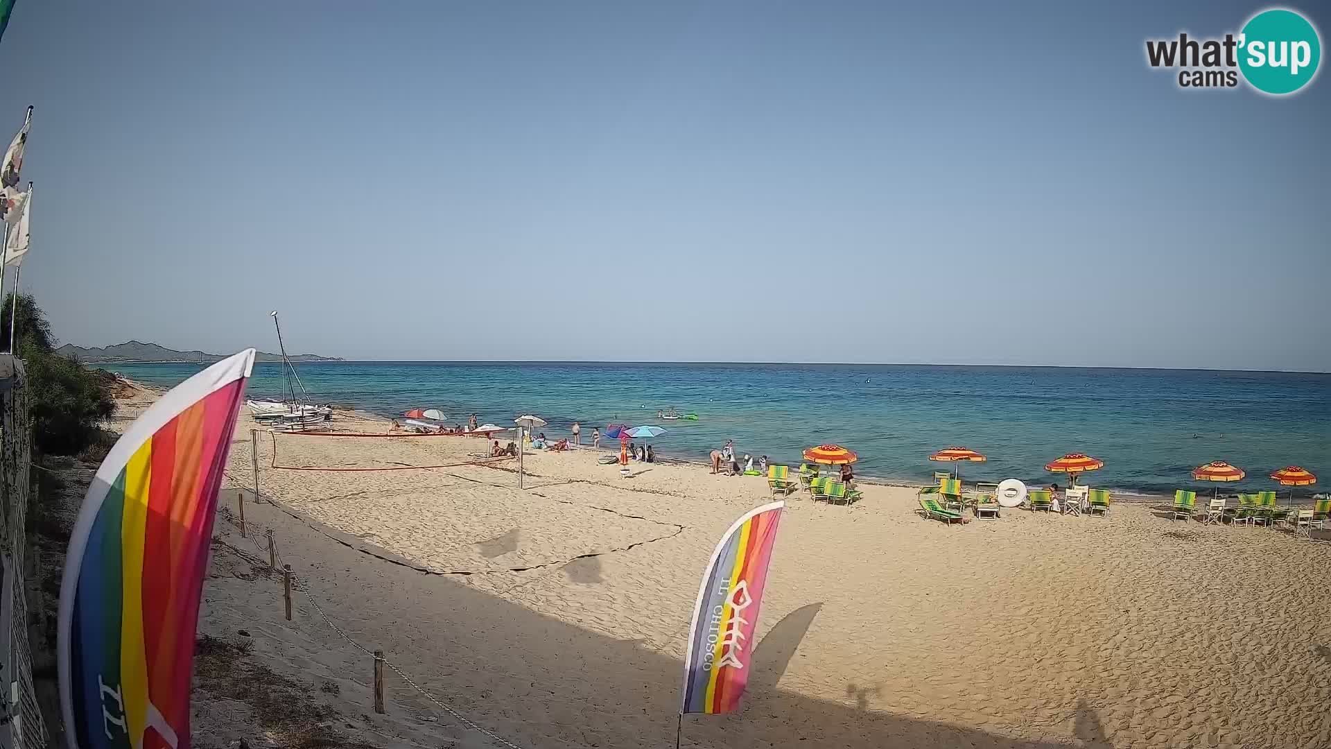 Webcam Piscina Rei – Liveblick auf Costa Rei in Muravera