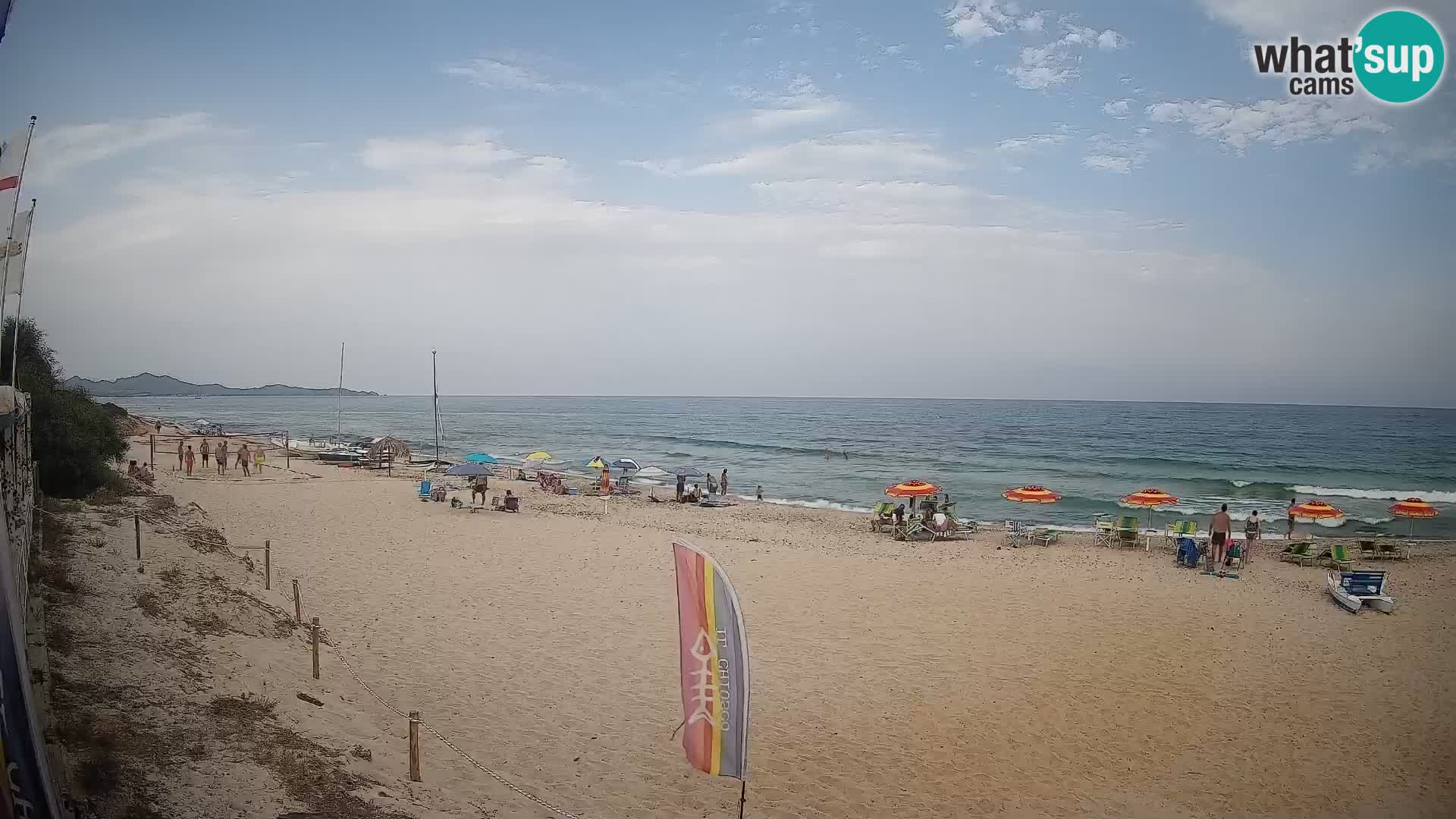 Webcam Piscina Rei – Vista live da Costa Rei, Muravera