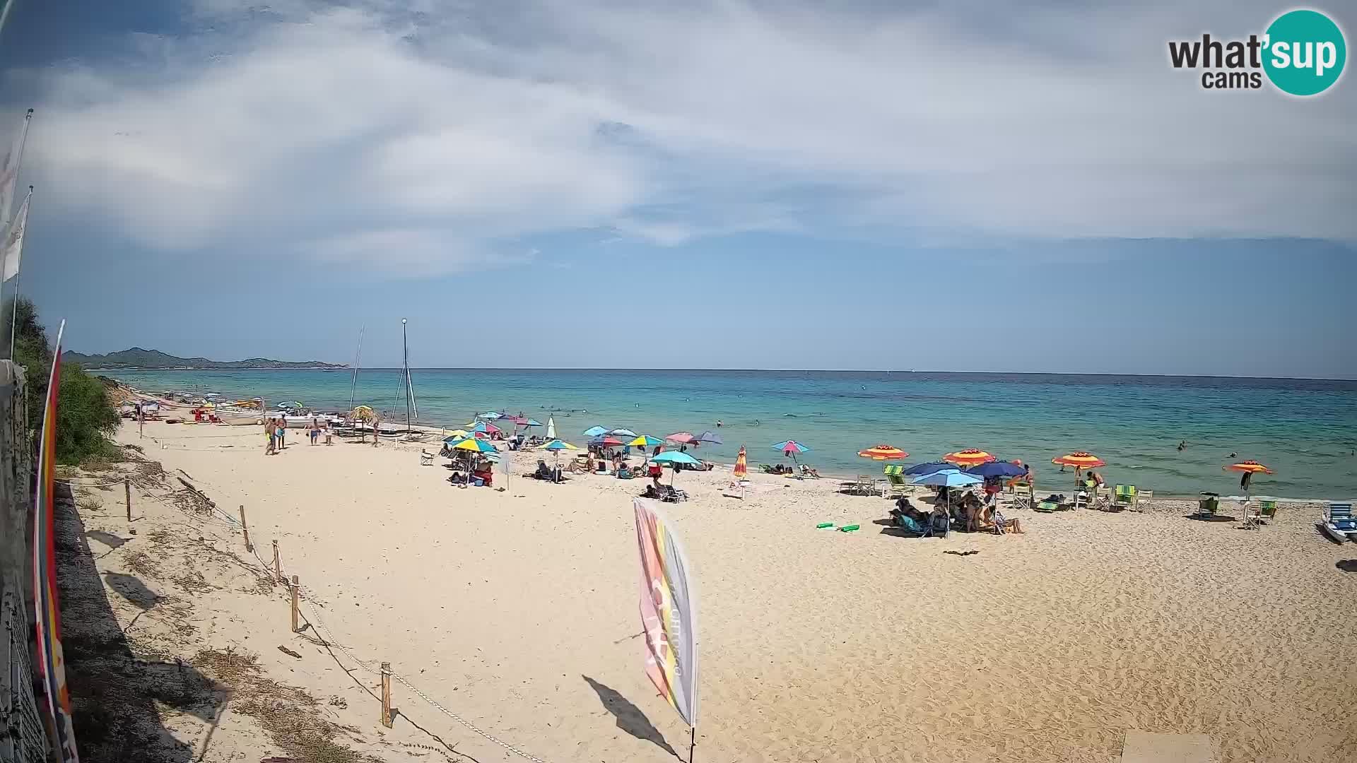 Webcam Piscina Rei – Vue en direct depuis Costa Rei, Muravera