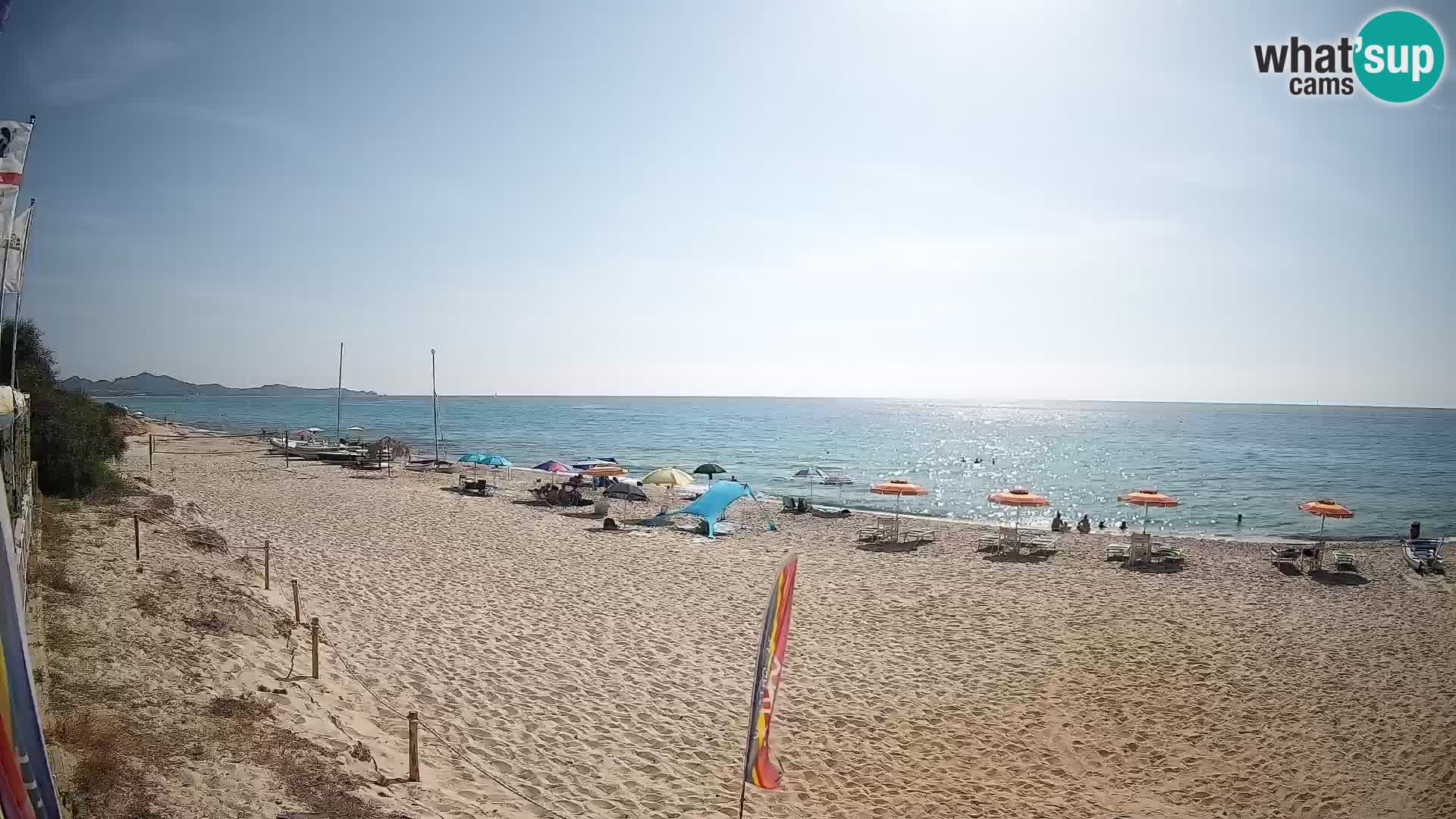 Webcam Piscina Rei – Liveblick auf Costa Rei in Muravera