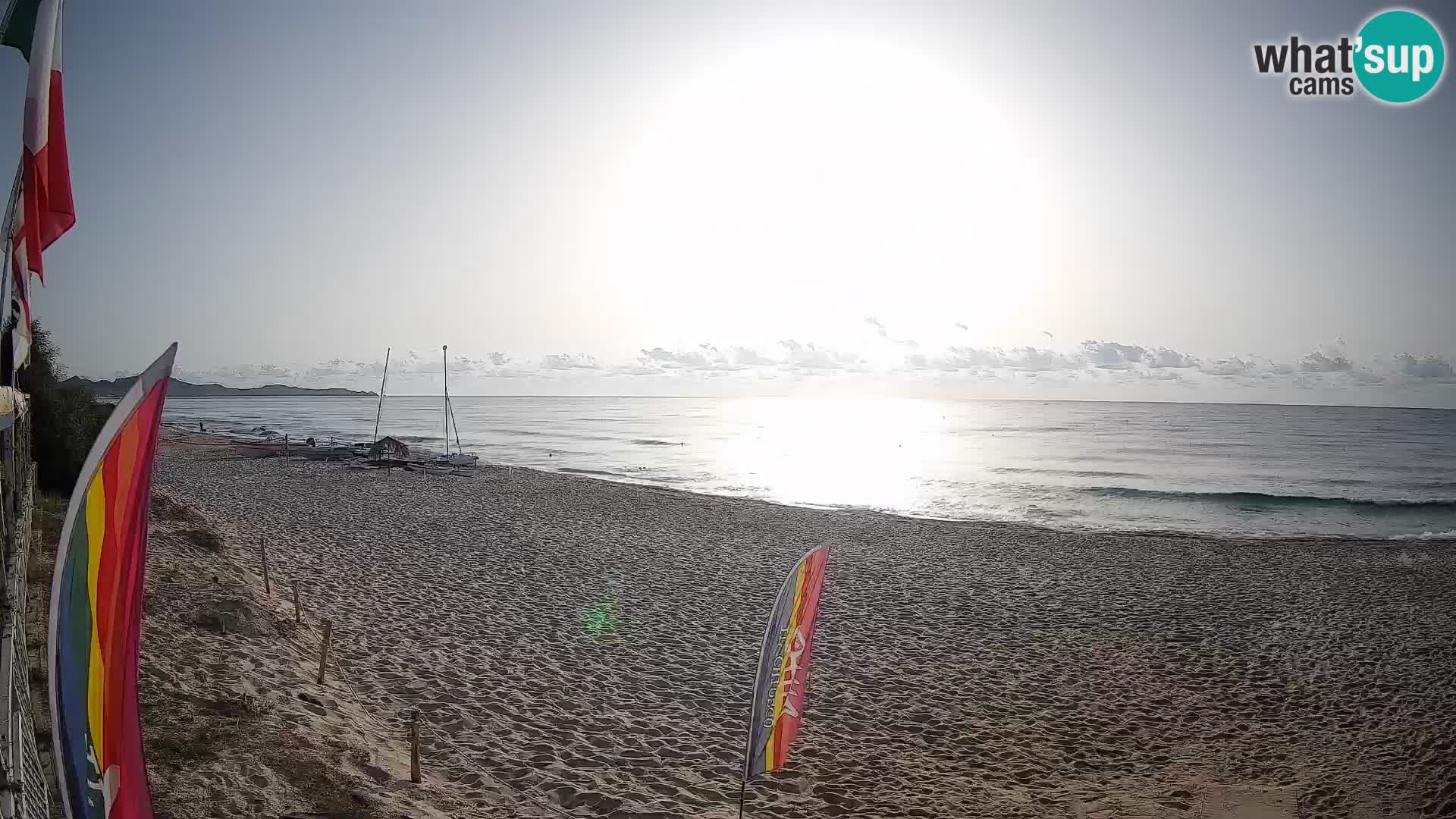 Webcam Piscina Rei – Vista live da Costa Rei, Muravera