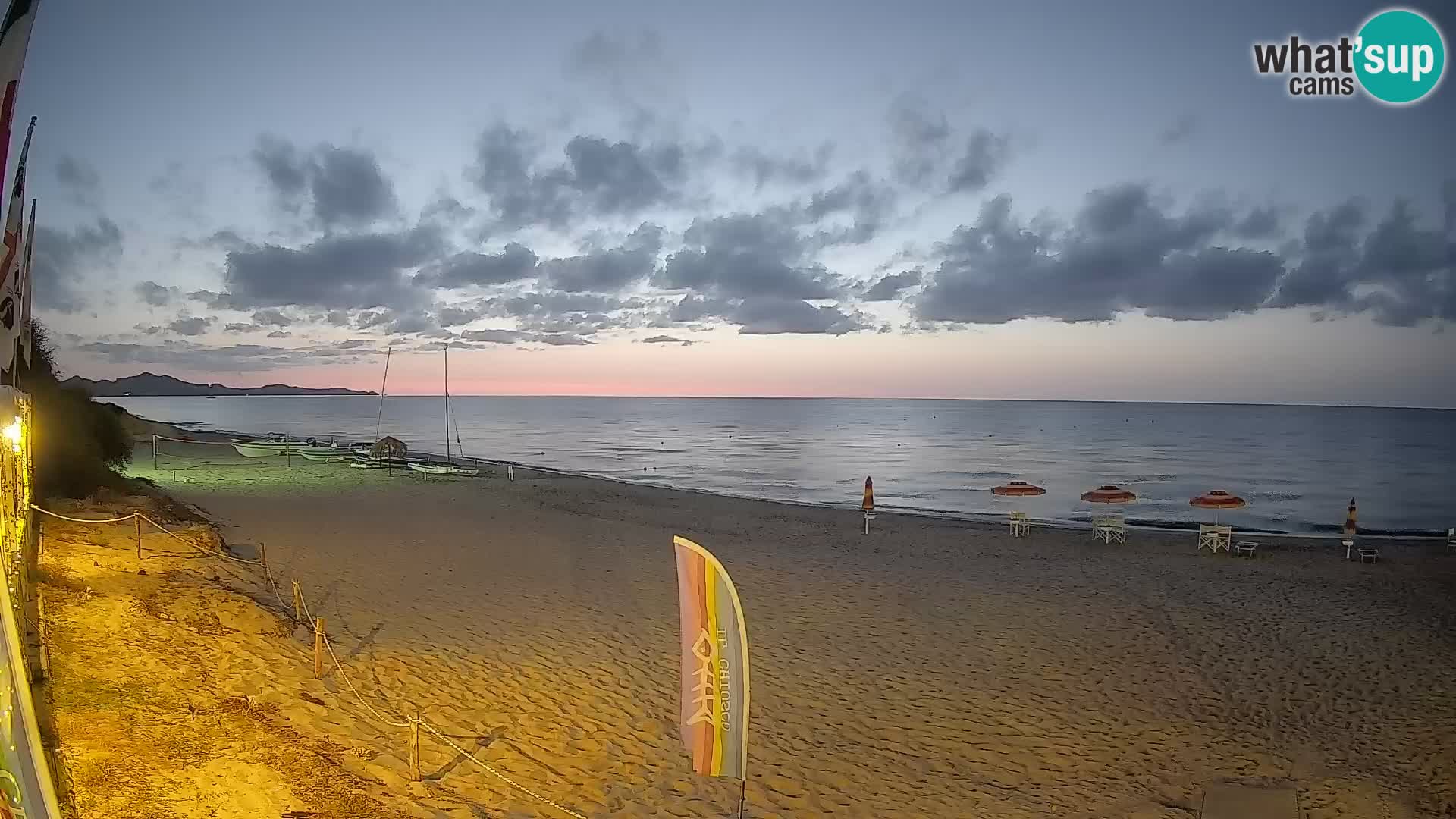 Webcam Piscina Rei – Vue en direct depuis Costa Rei, Muravera