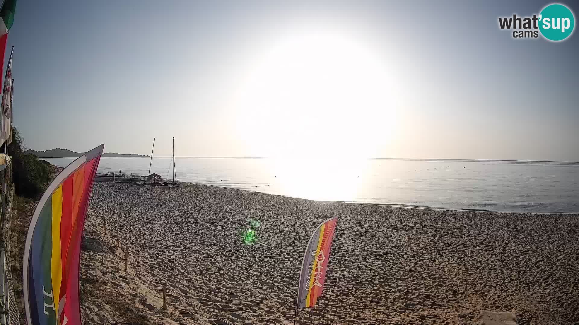 Webcam Piscina Rei – Vista live da Costa Rei, Muravera