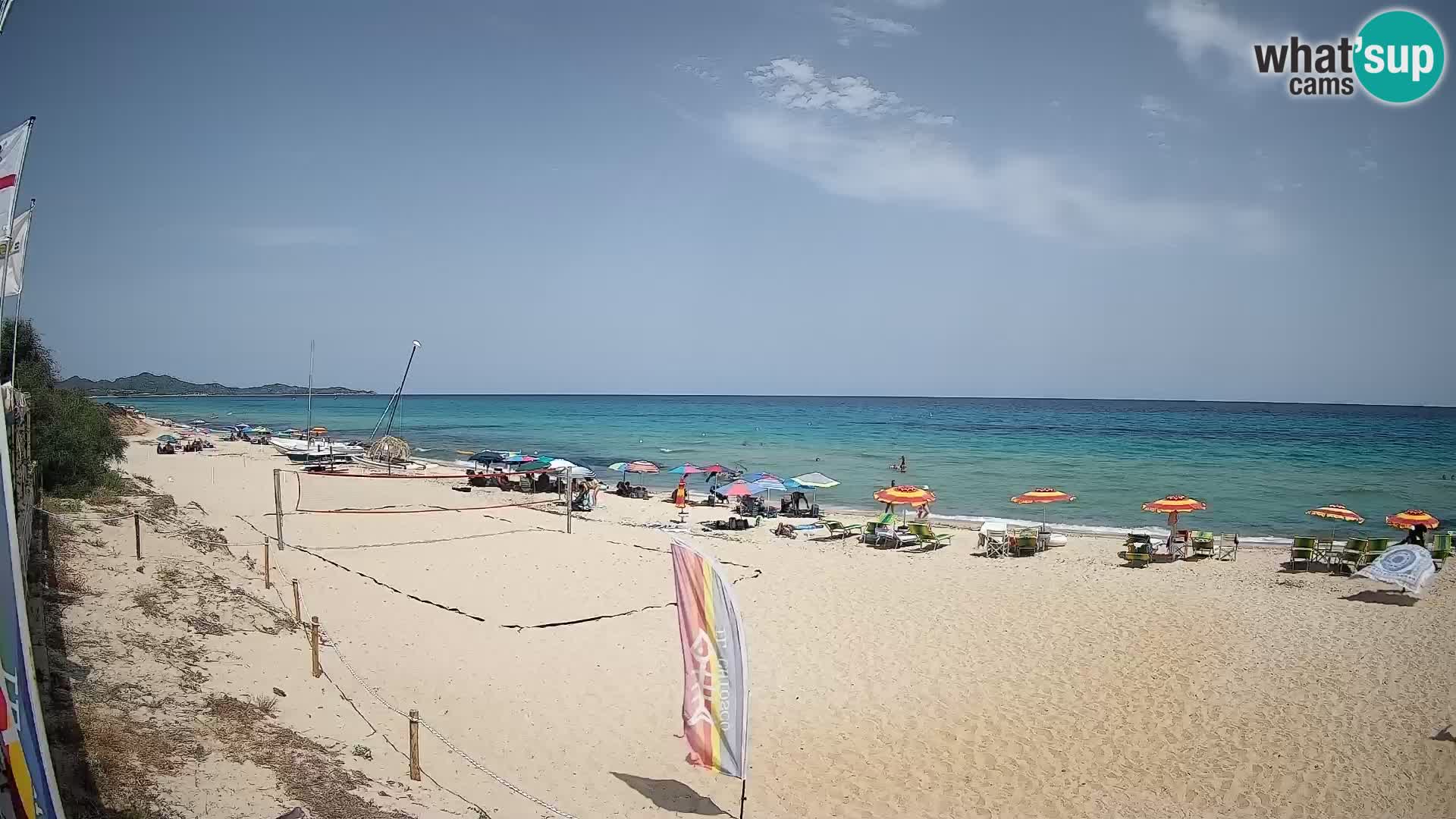 Web kamera Piscina Rei – Pogled uživo iz Costa Rei, Muravera
