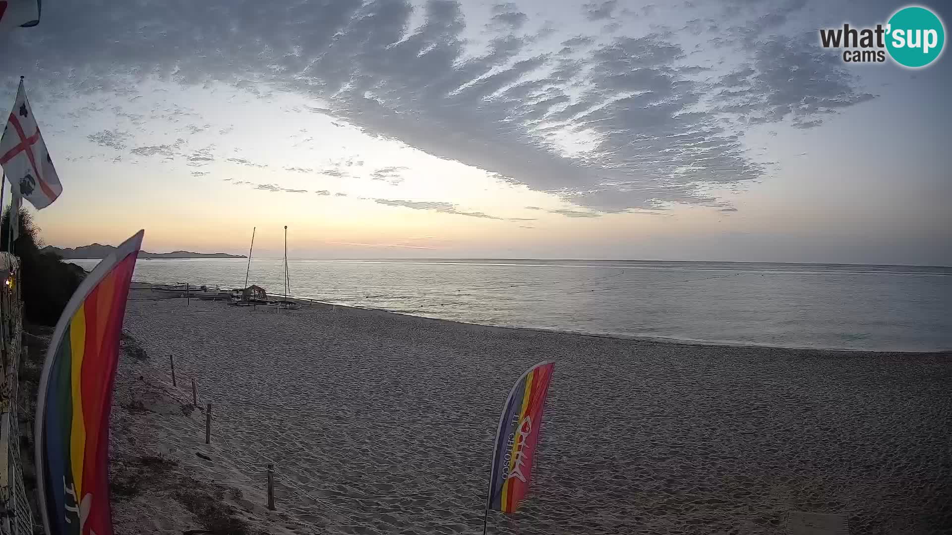 Webcam Piscina Rei – Vista live da Costa Rei, Muravera
