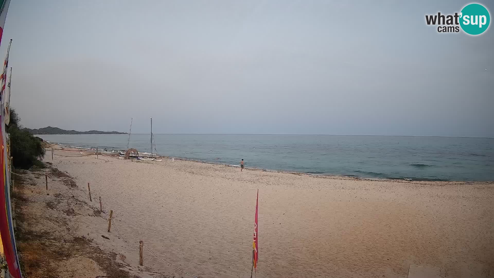 Webcam Piscina Rei – Vista live da Costa Rei, Muravera
