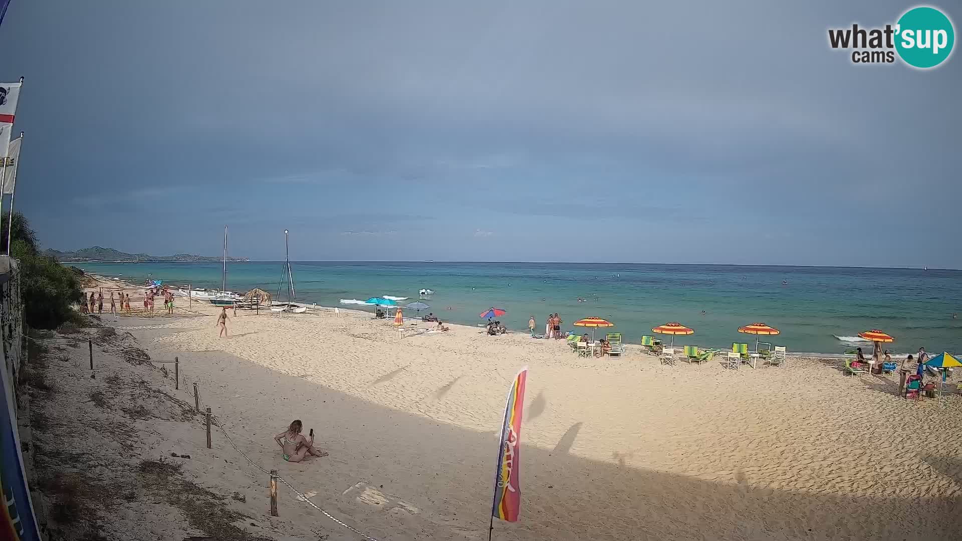 Webcam Piscina Rei – Vista live da Costa Rei, Muravera