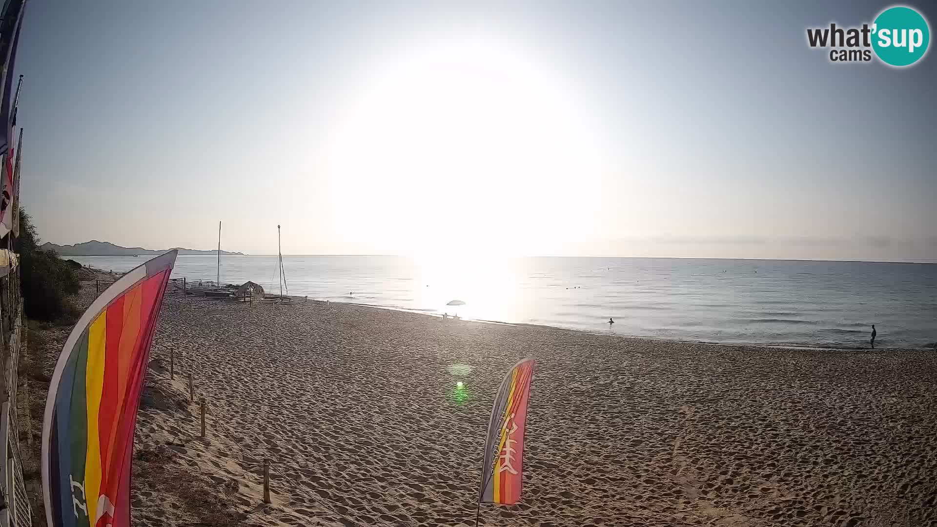 Webcam Piscina Rei – Vue en direct depuis Costa Rei, Muravera