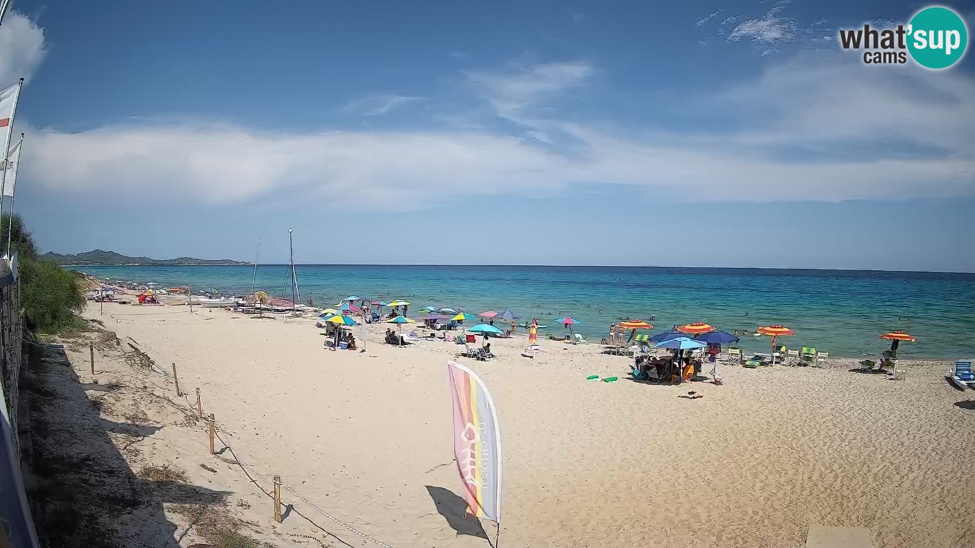 Webcam Piscina Rei – Vue en direct depuis Costa Rei, Muravera