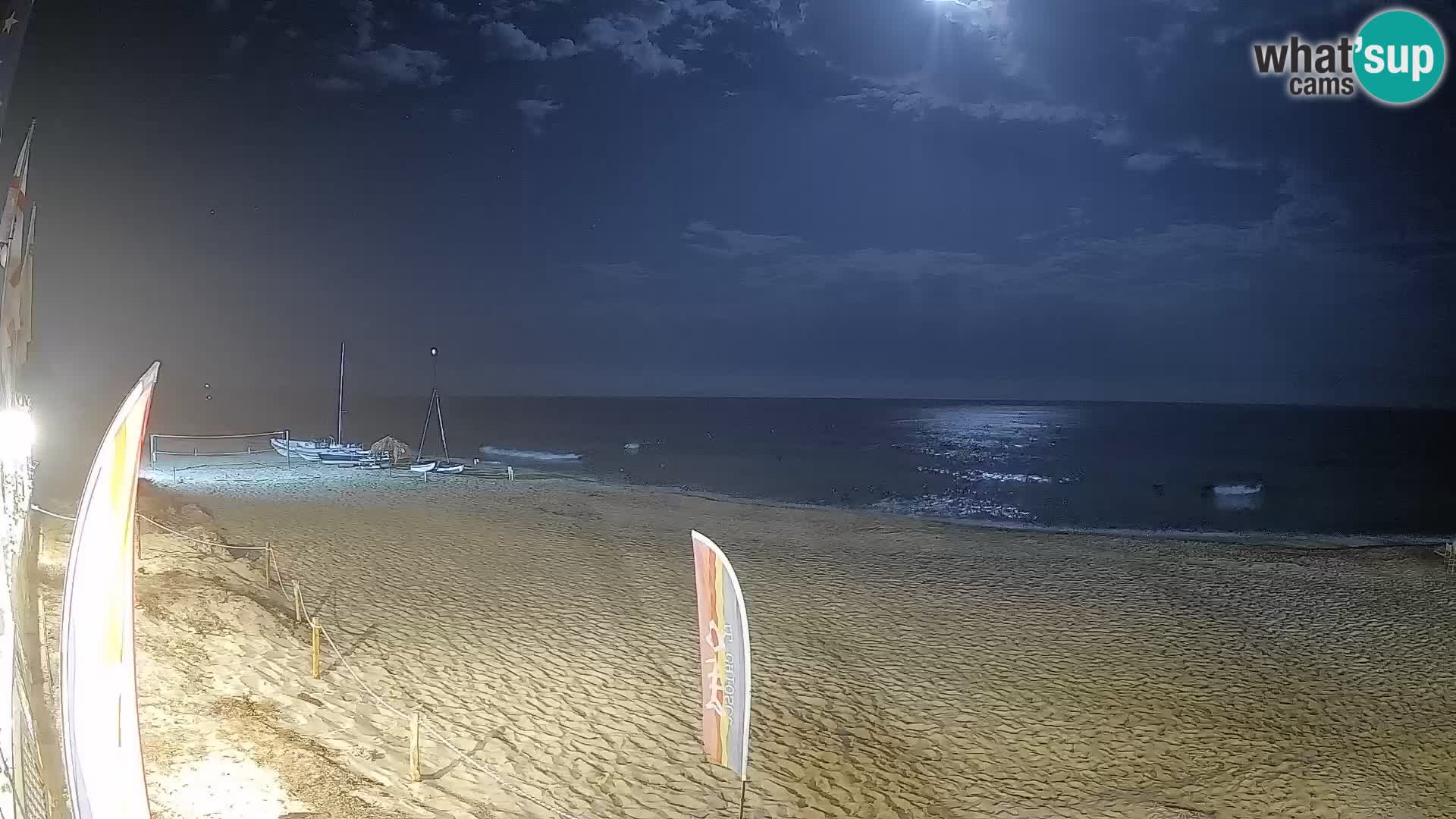 Webcam Piscina Rei – Vista live da Costa Rei, Muravera