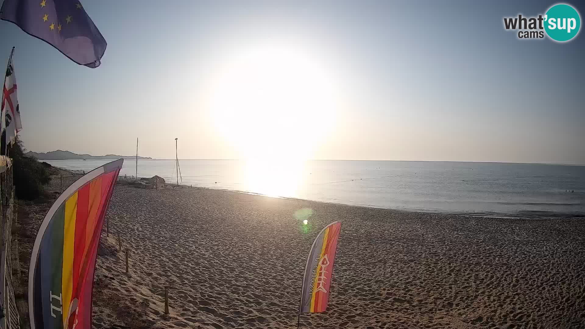 Webcam Piscina Rei – Vue en direct depuis Costa Rei, Muravera
