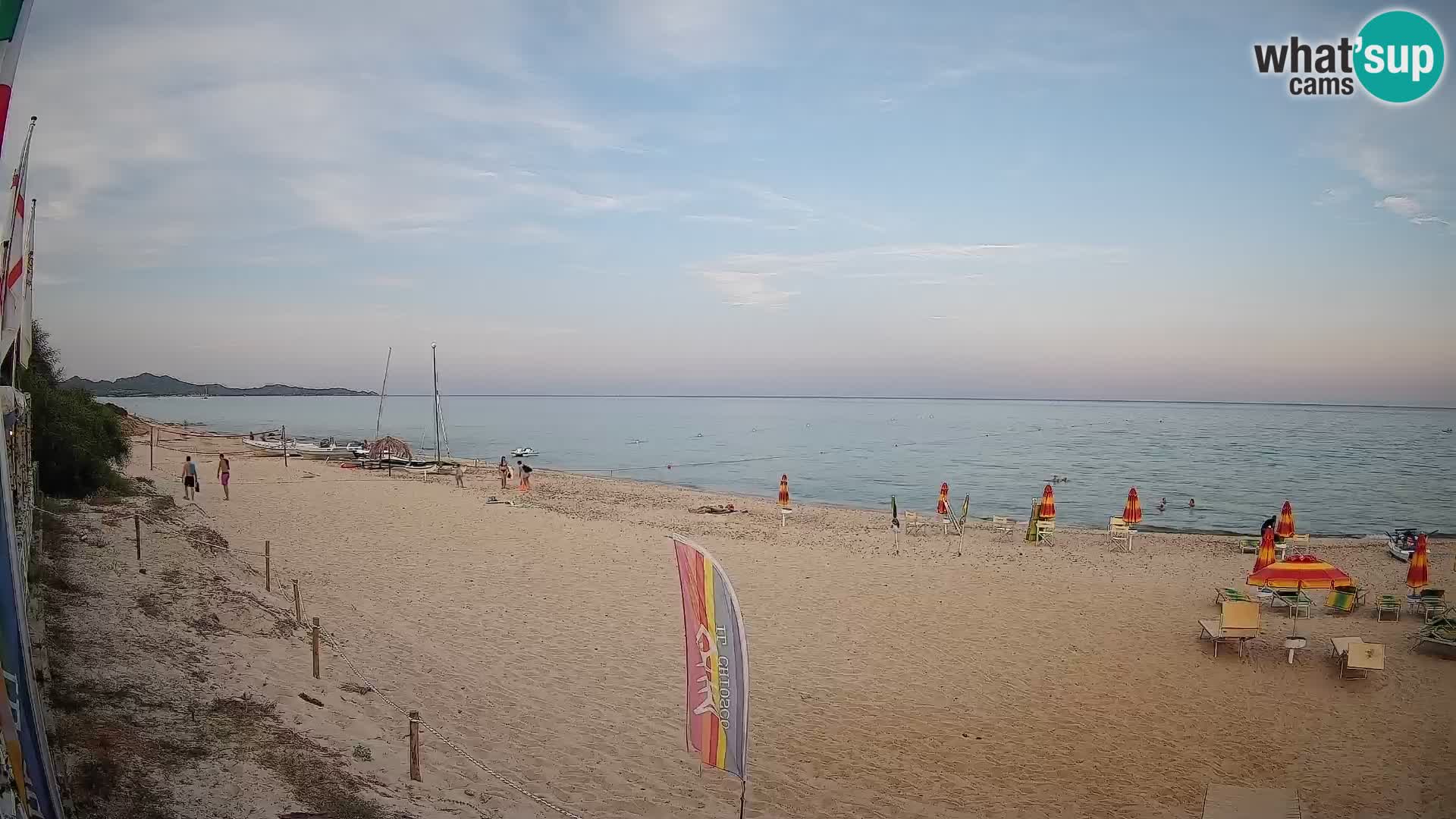 Webcam Piscina Rei – Vista live da Costa Rei, Muravera