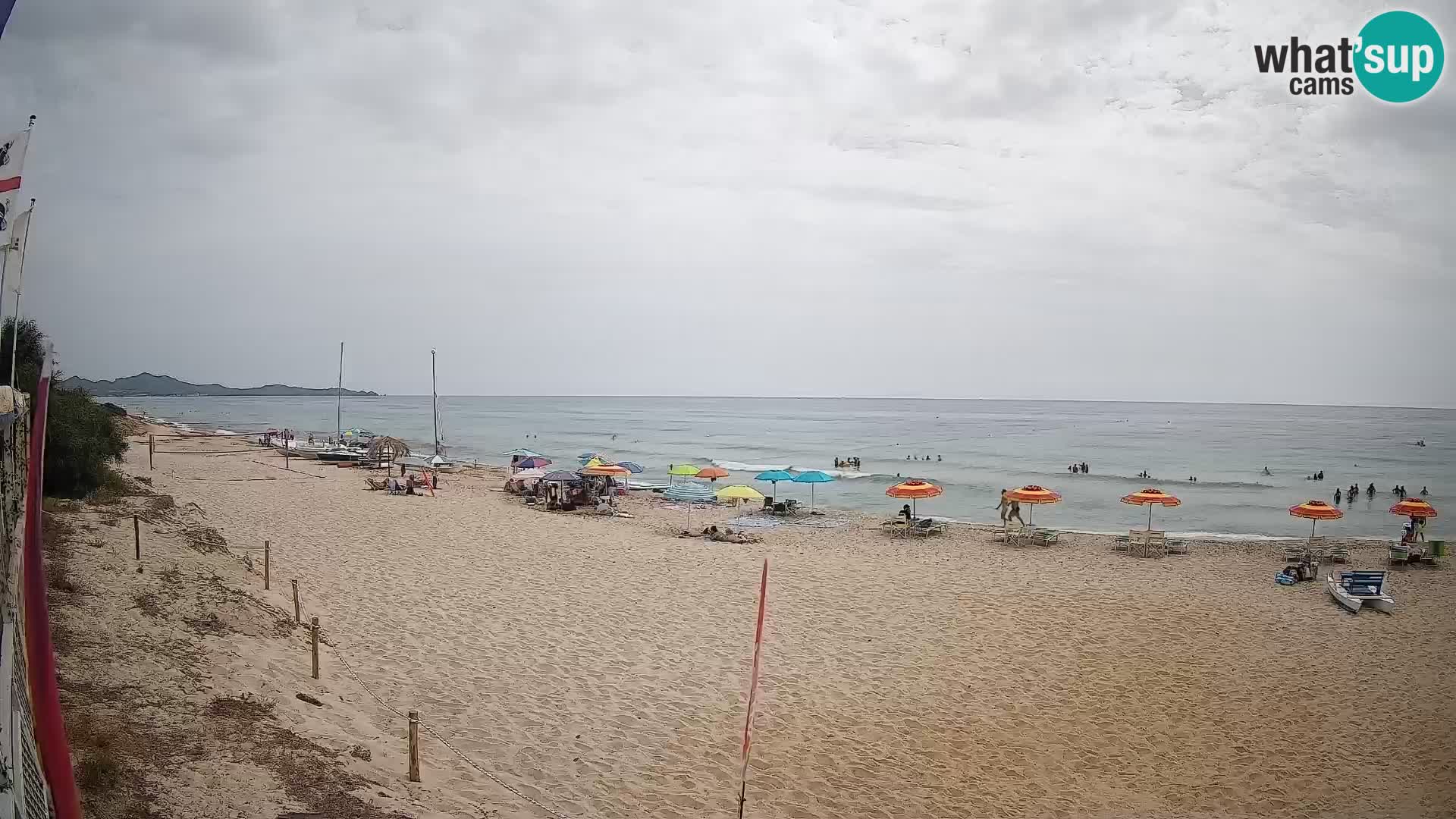 Webcam Piscina Rei – Vista en directo desde Costa Rei, Muravera