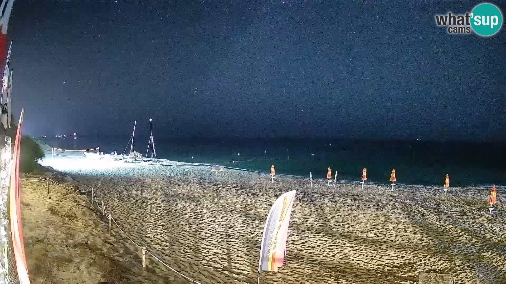 Webcam Piscina Rei – Vista en directo desde Costa Rei, Muravera