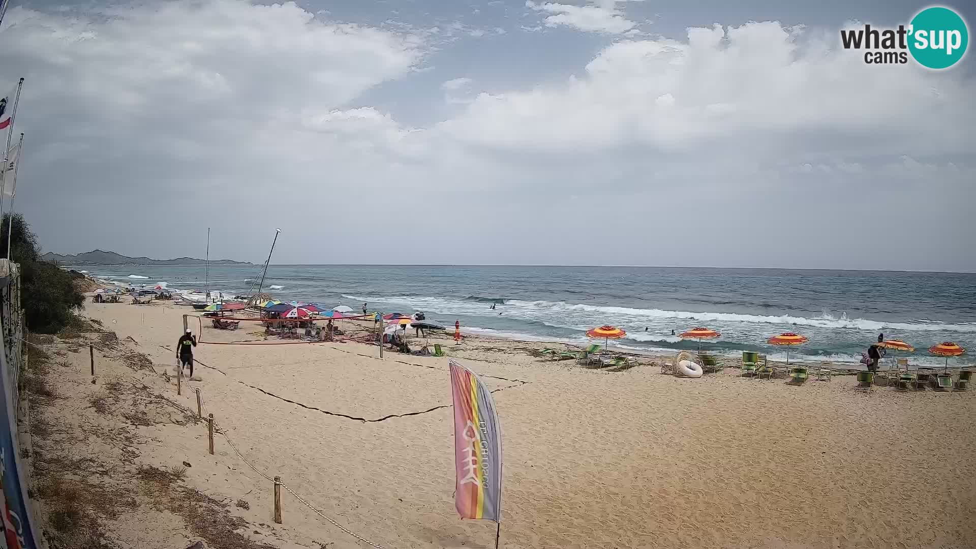 Webcam Piscina Rei – Vista live da Costa Rei, Muravera