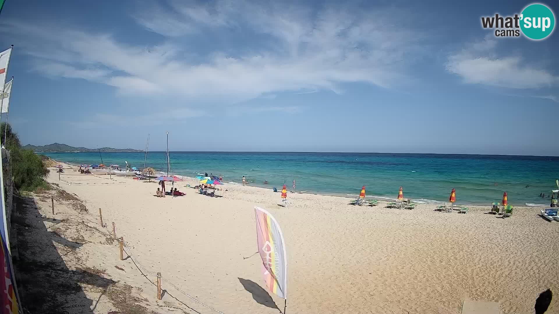 Webcam Piscina Rei – Liveblick auf Costa Rei in Muravera