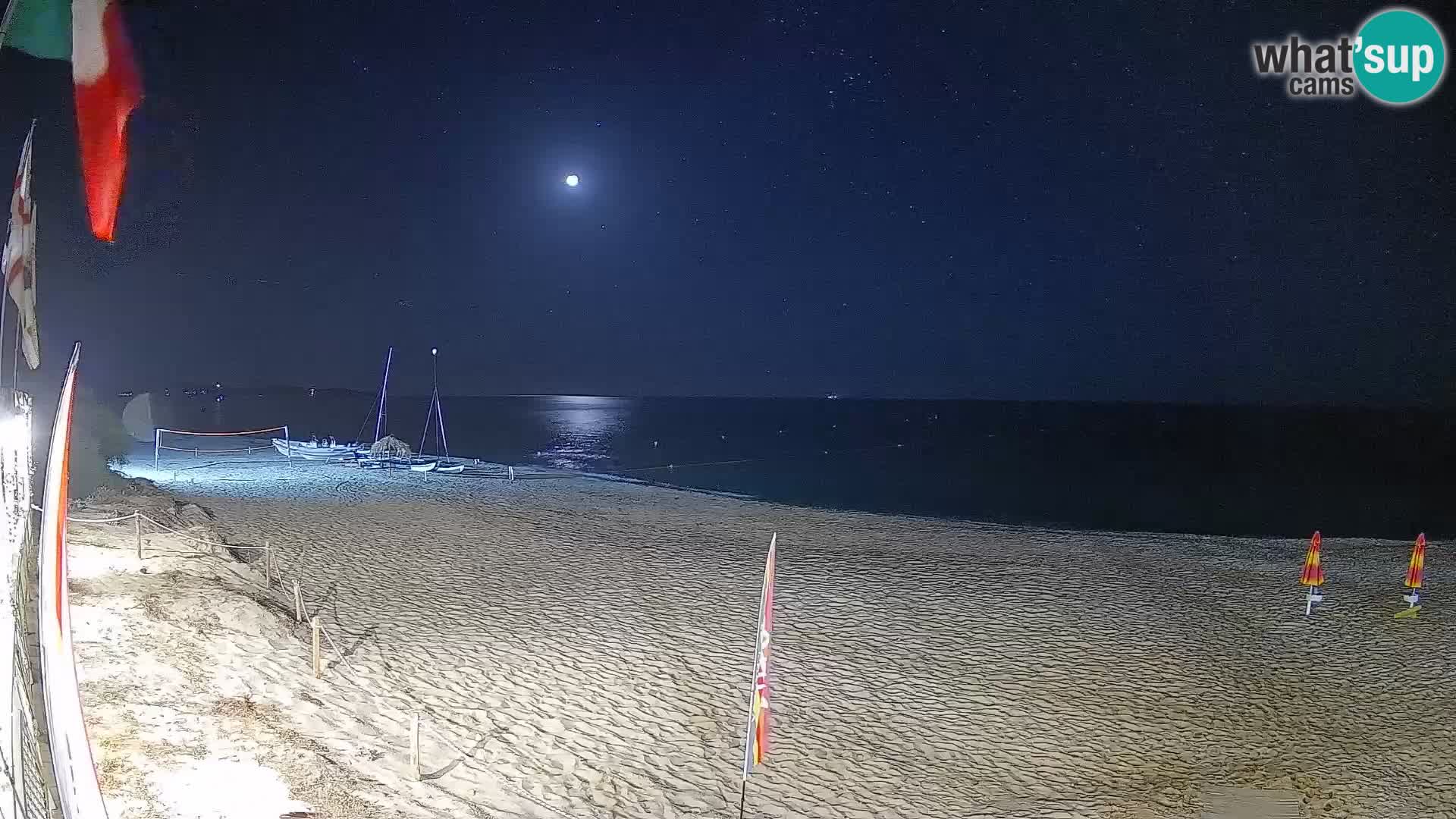 Webcam Piscina Rei – Vista en directo desde Costa Rei, Muravera