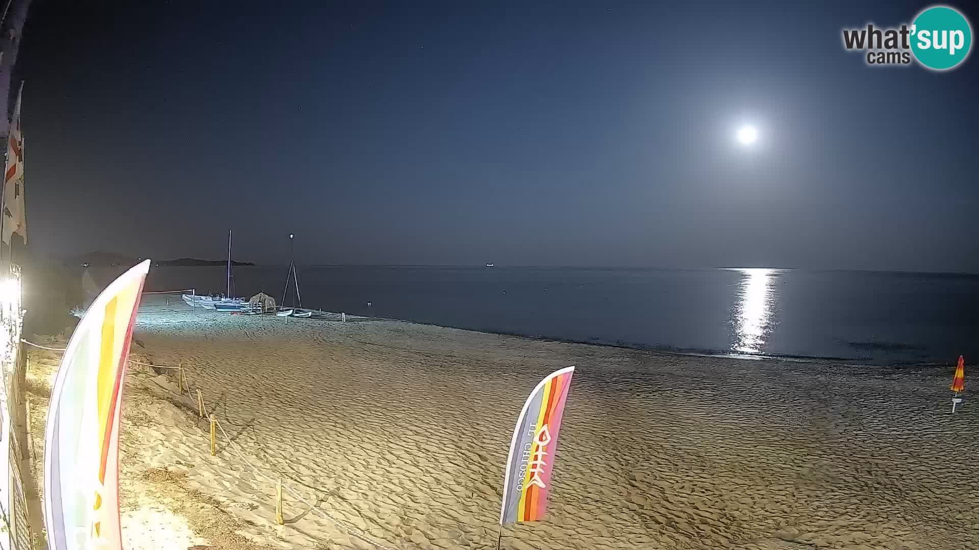 Webcam Piscina Rei – Vista live da Costa Rei, Muravera