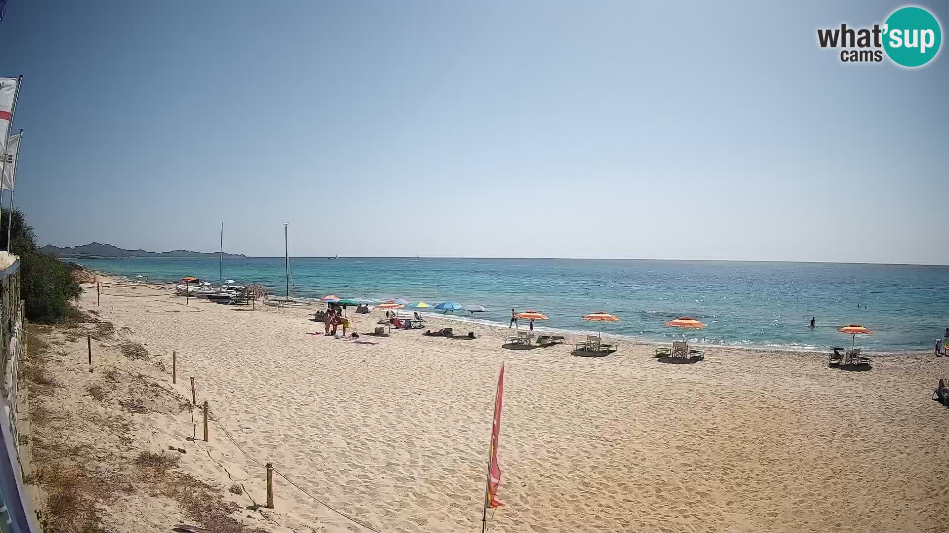Web kamera Piscina Rei – Pogled uživo iz Costa Rei, Muravera